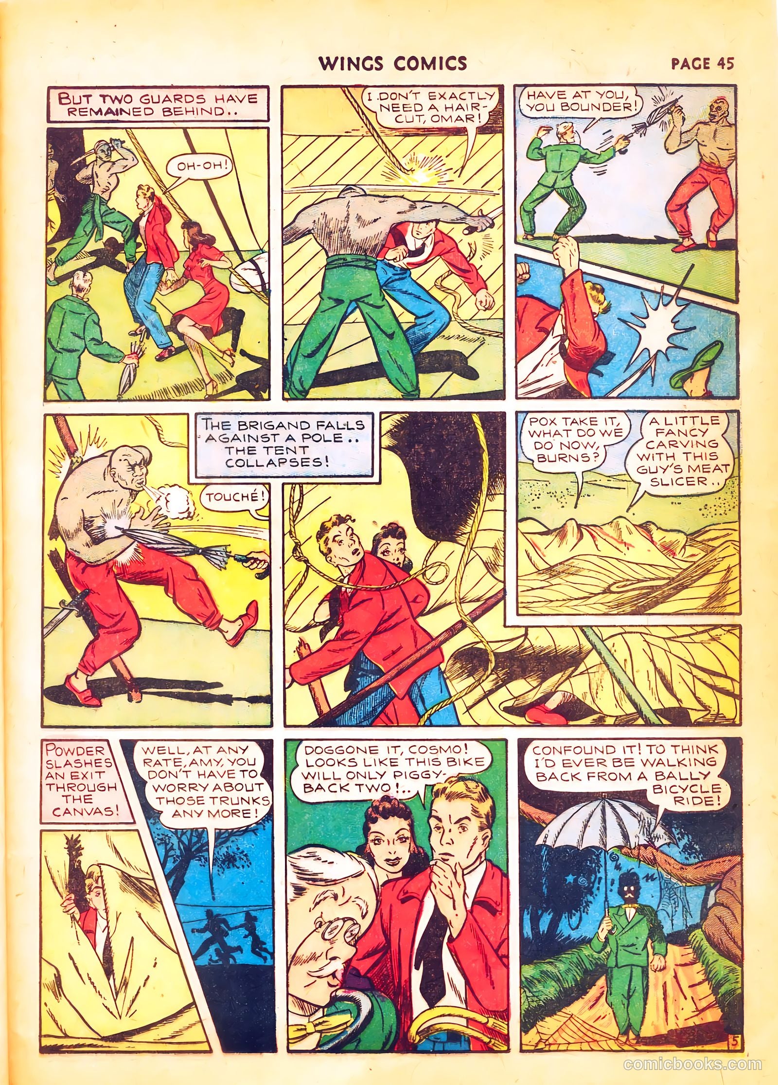 Wings Comics #4 (1940) — page 47 of 68