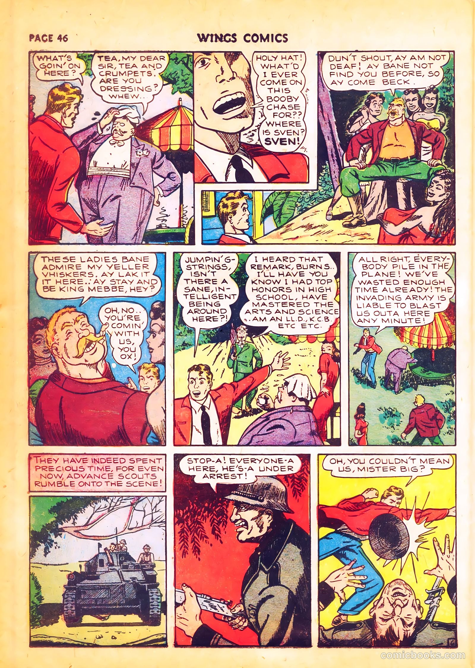 Wings Comics #4 (1940) — page 48 of 68