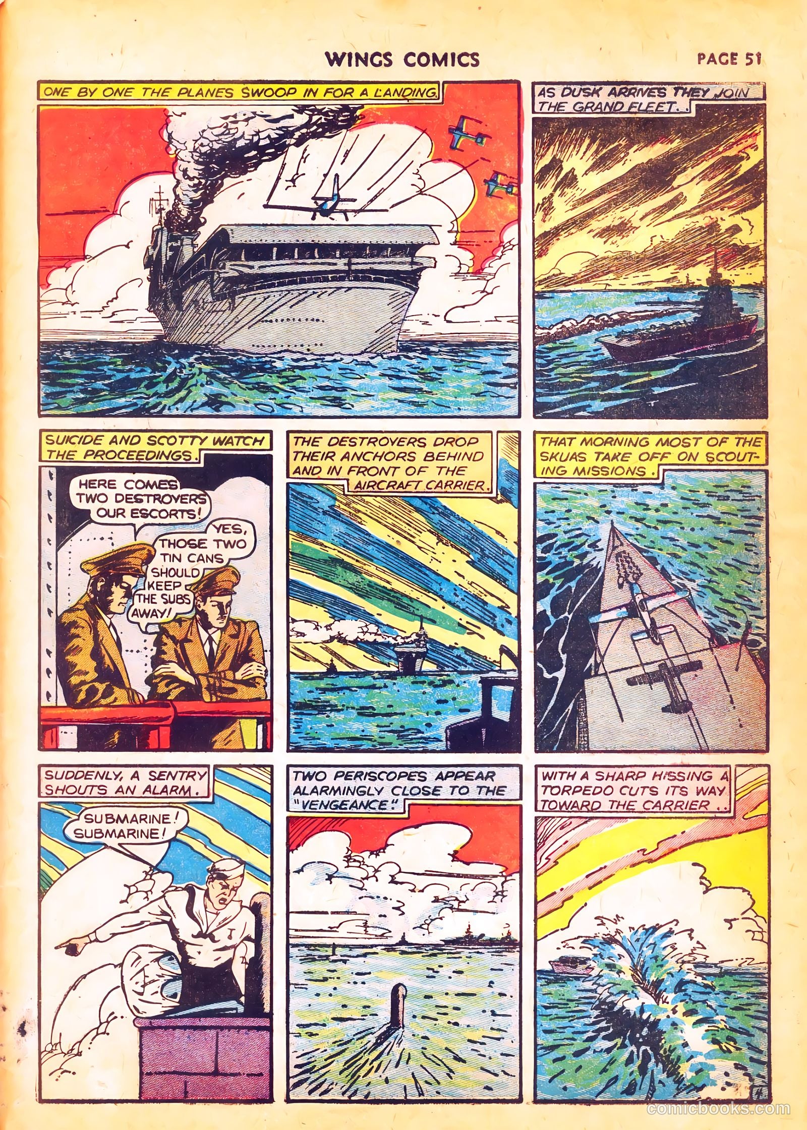 Wings Comics #4 (1940) — page 53 of 68