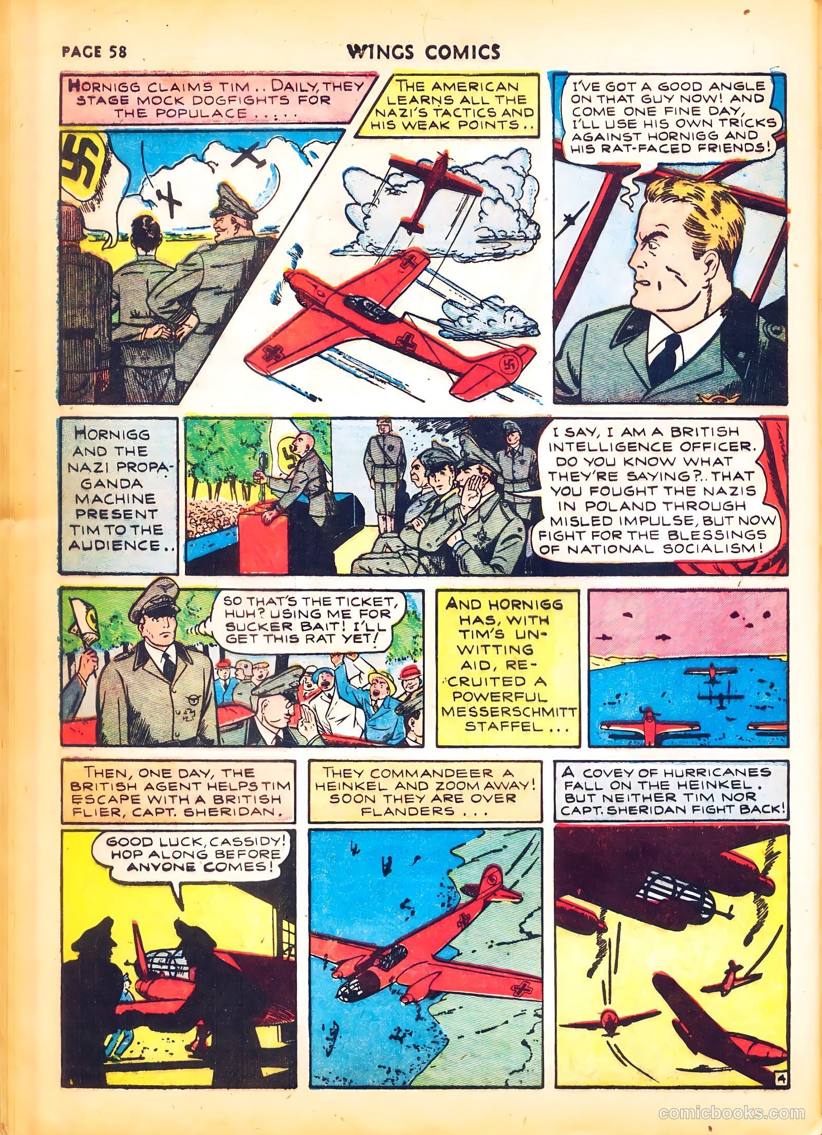 Wings Comics #4 (1940) — page 60 of 68