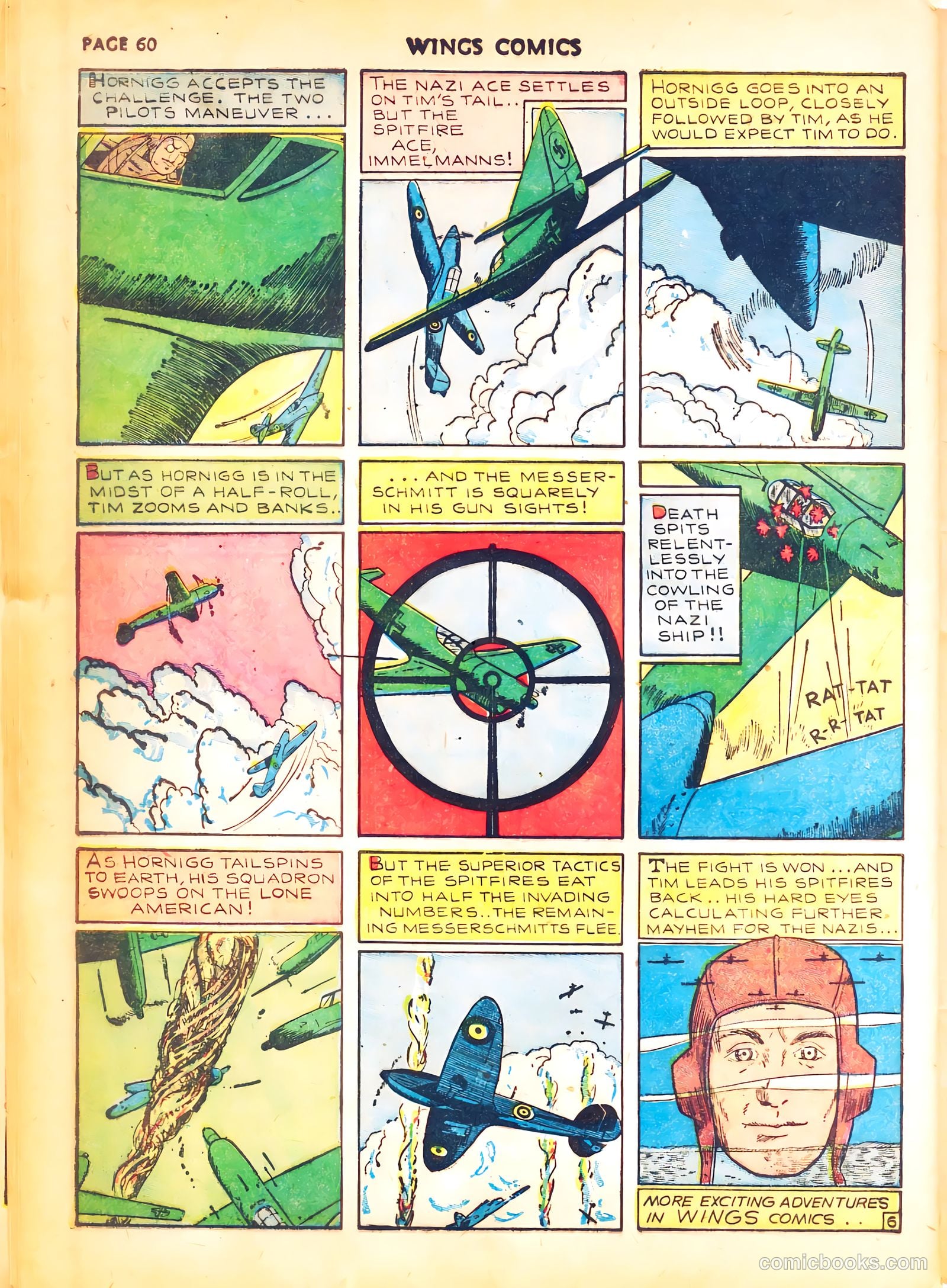 Wings Comics #4 (1940) — page 62 of 68