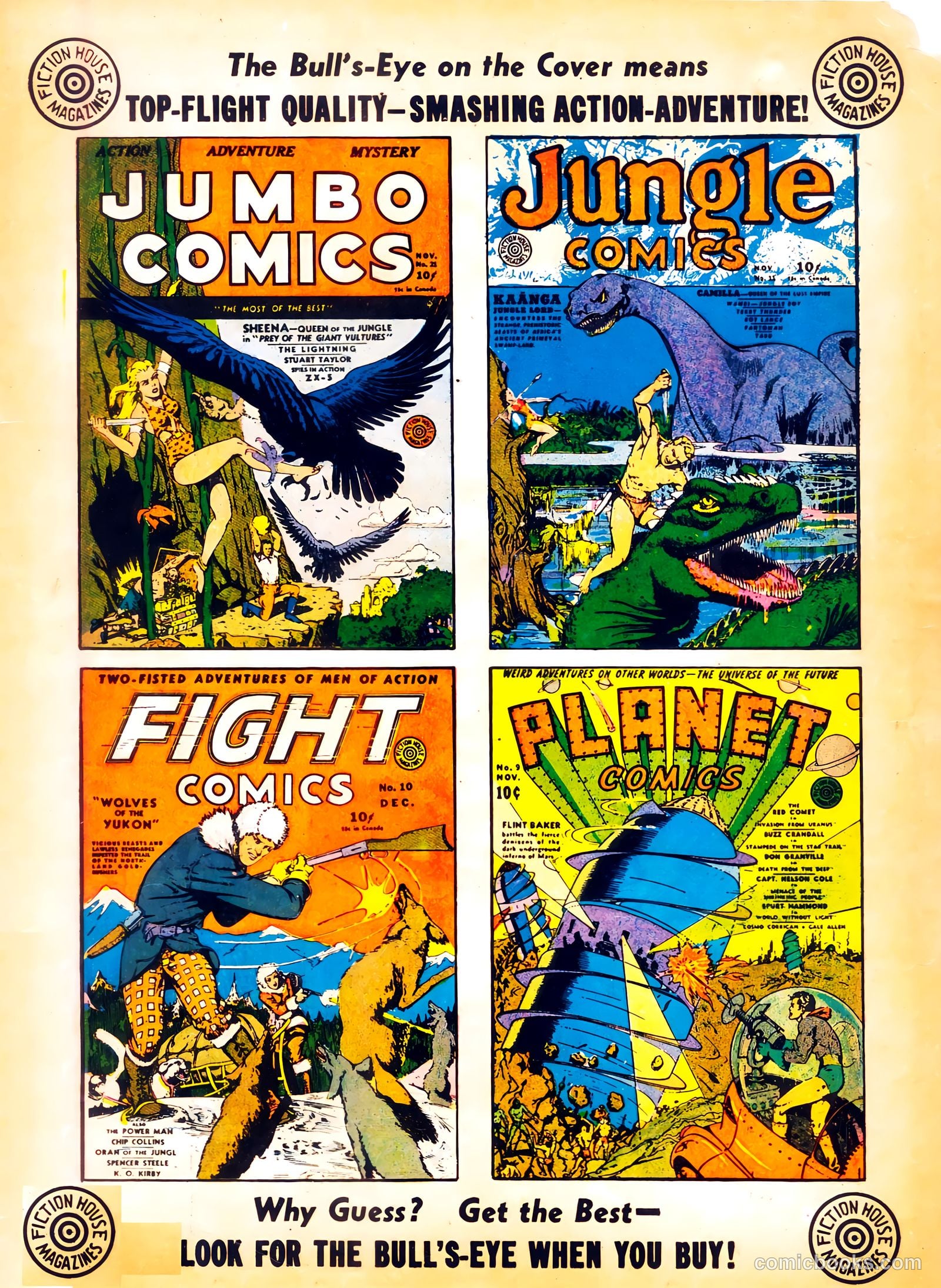 Wings Comics #4 (1940) — page 67 of 68
