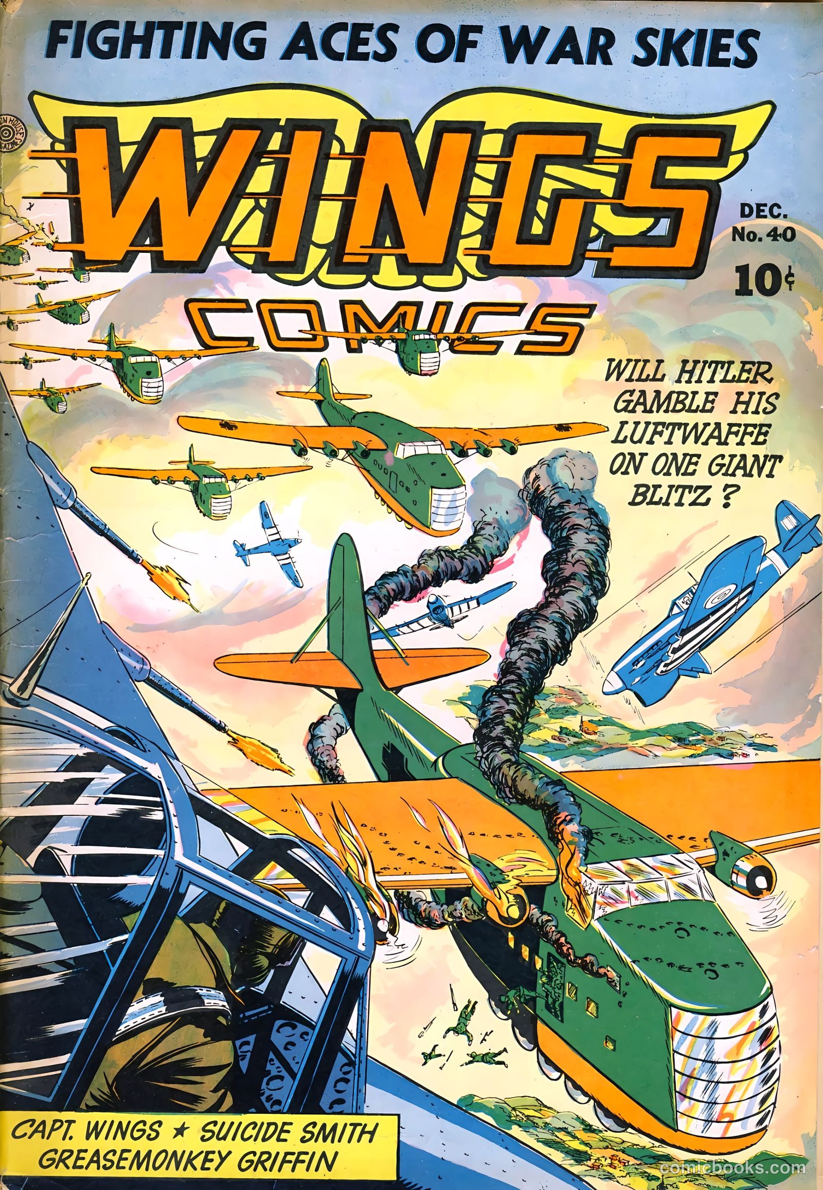 Wings Comics #40