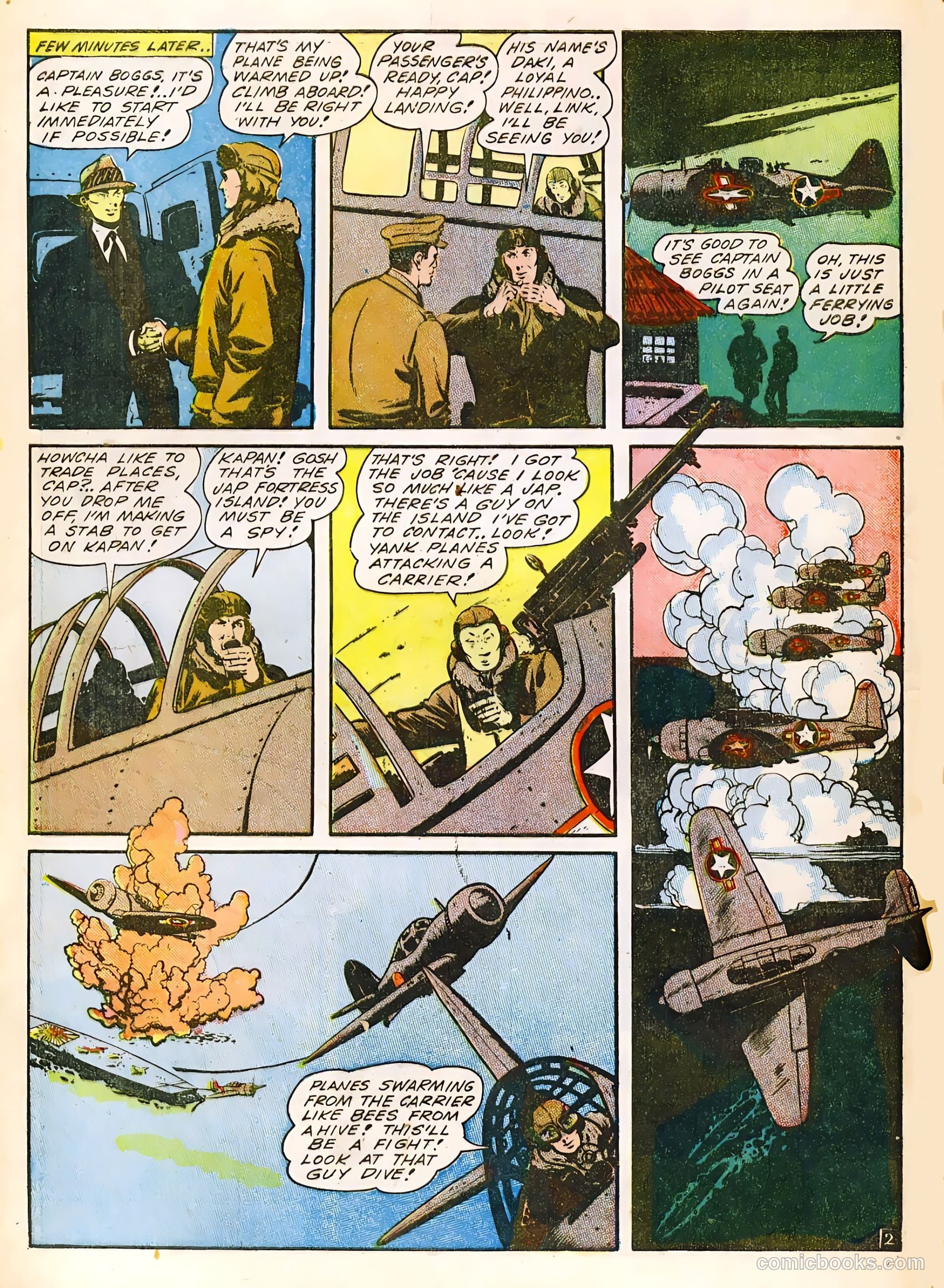 Wings Comics #40 (1943) — page 4 of 60