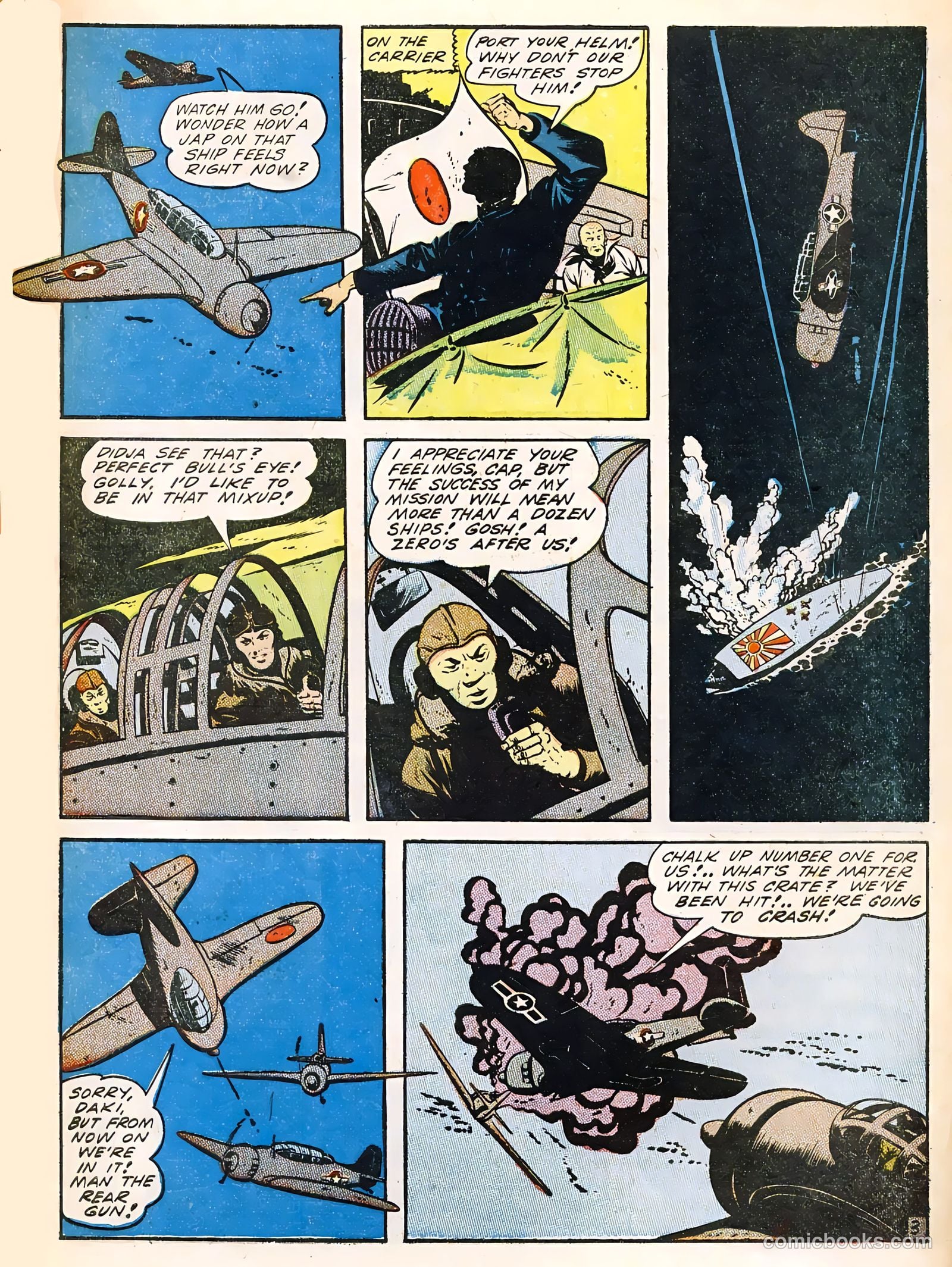 Wings Comics #40 (1943) — page 5 of 60