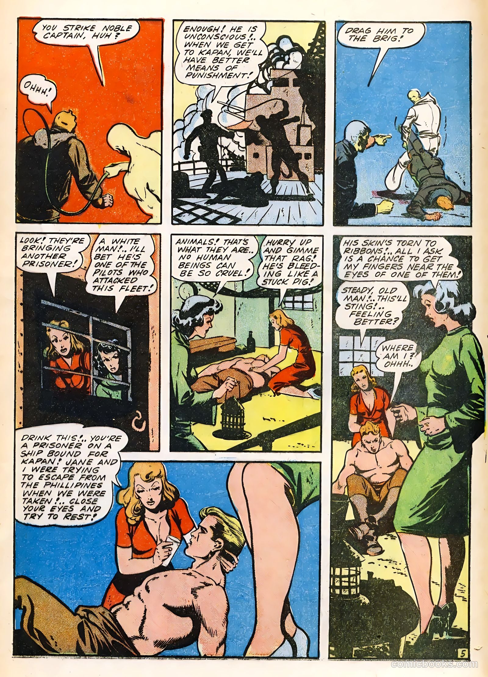 Wings Comics #40 (1943) — page 7 of 60