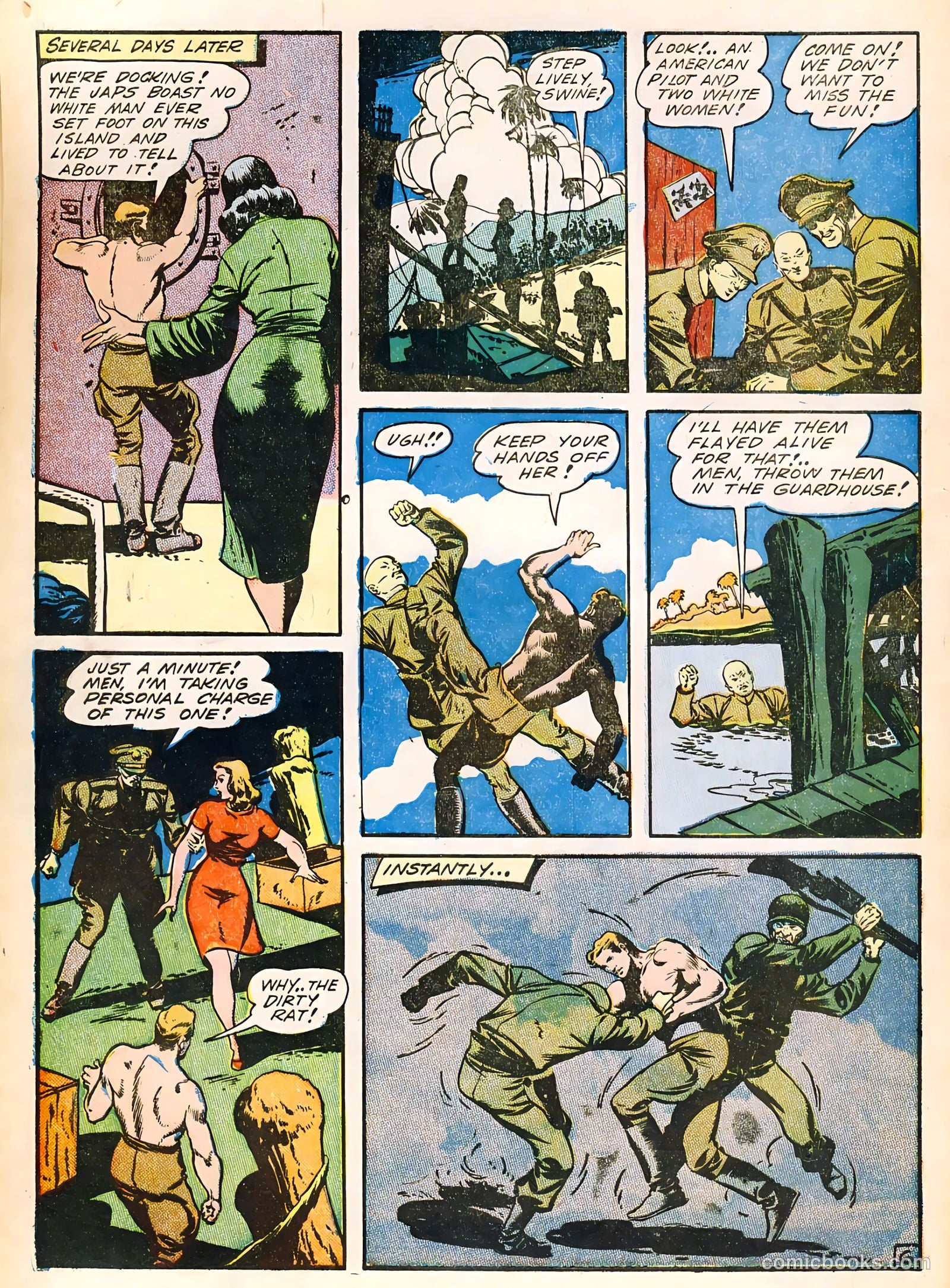 Wings Comics #40 (1943) — page 8 of 60