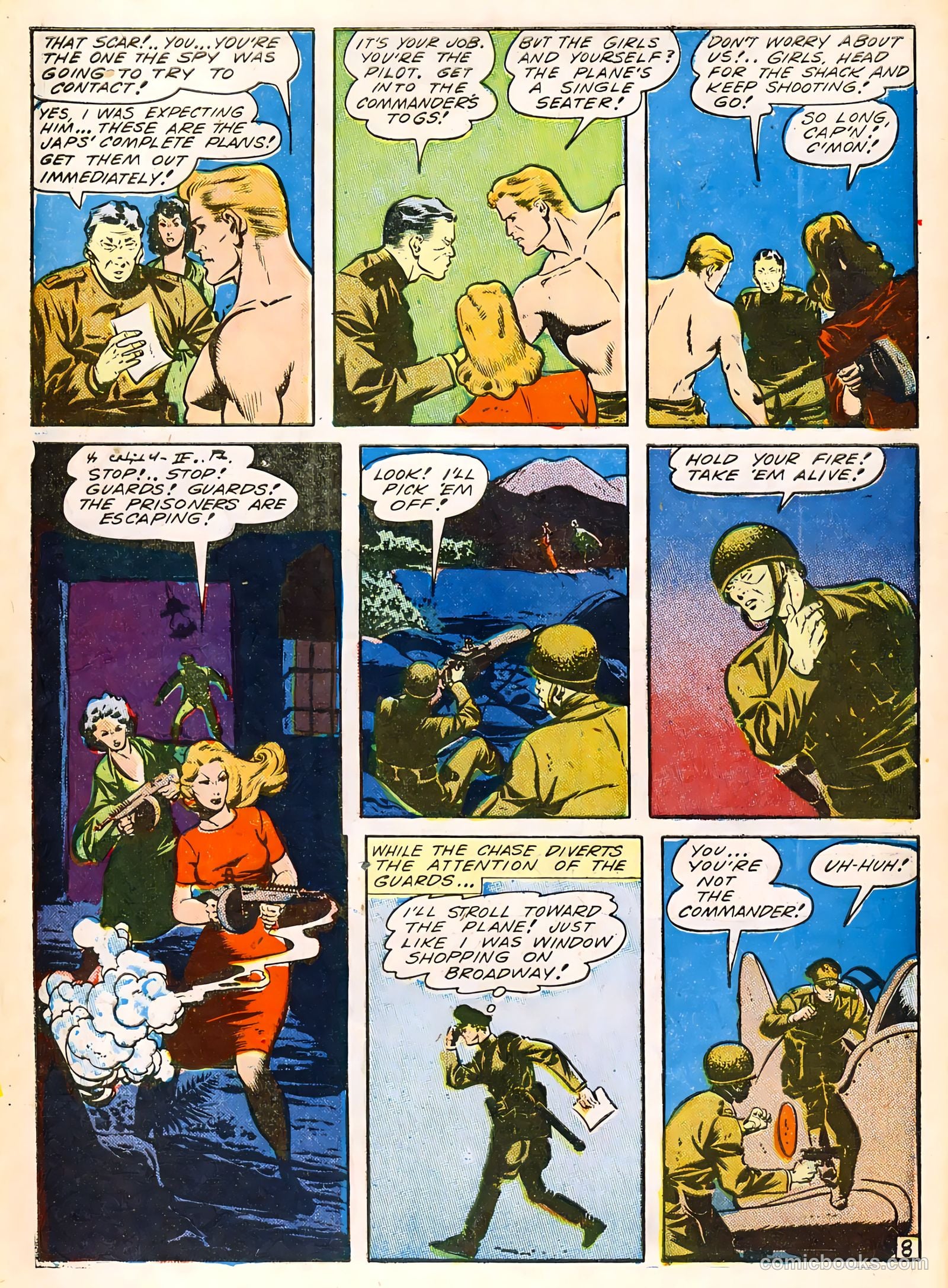 Wings Comics #40 (1943) — page 10 of 60