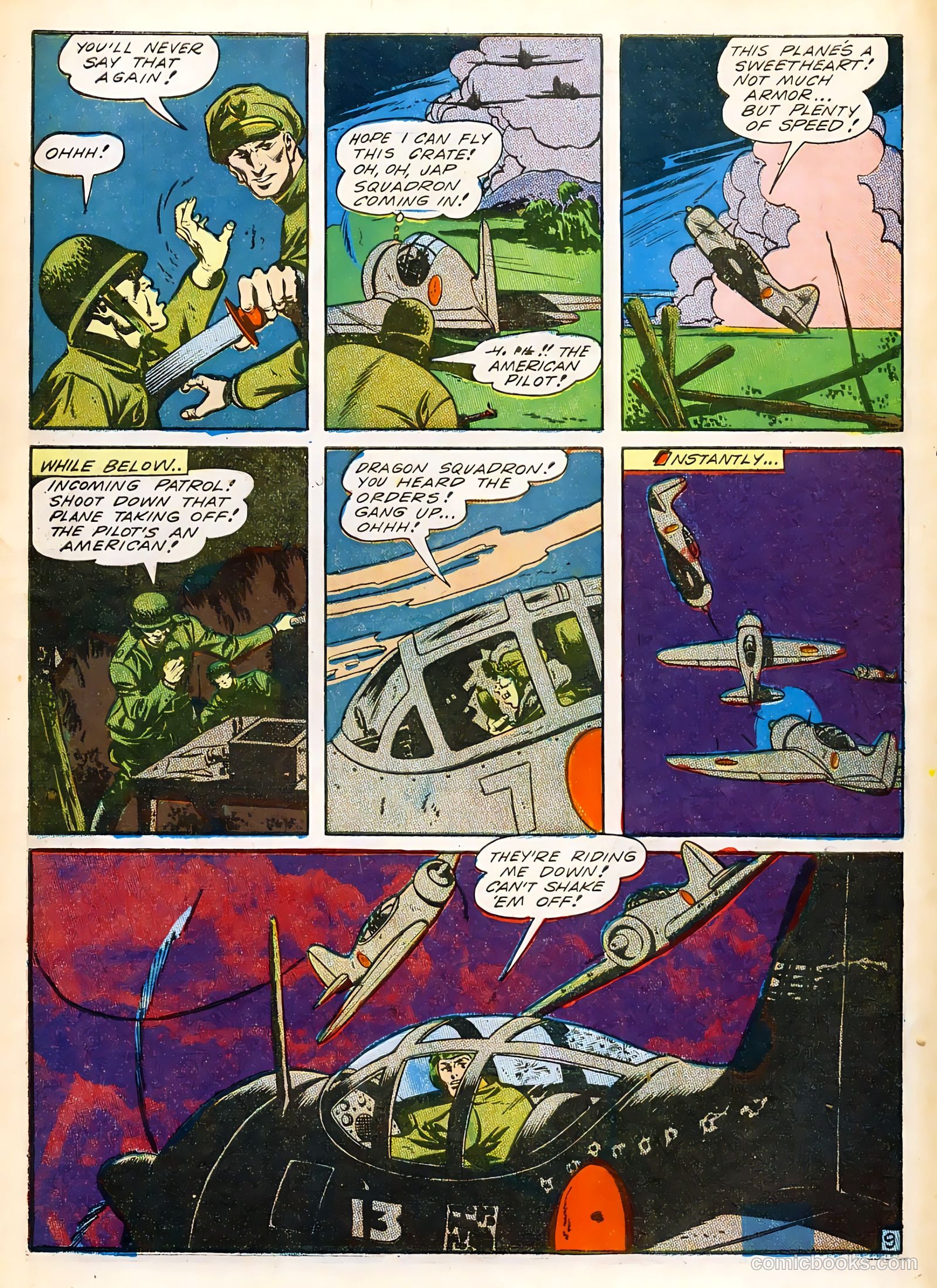 Wings Comics #40 (1943) — page 11 of 60