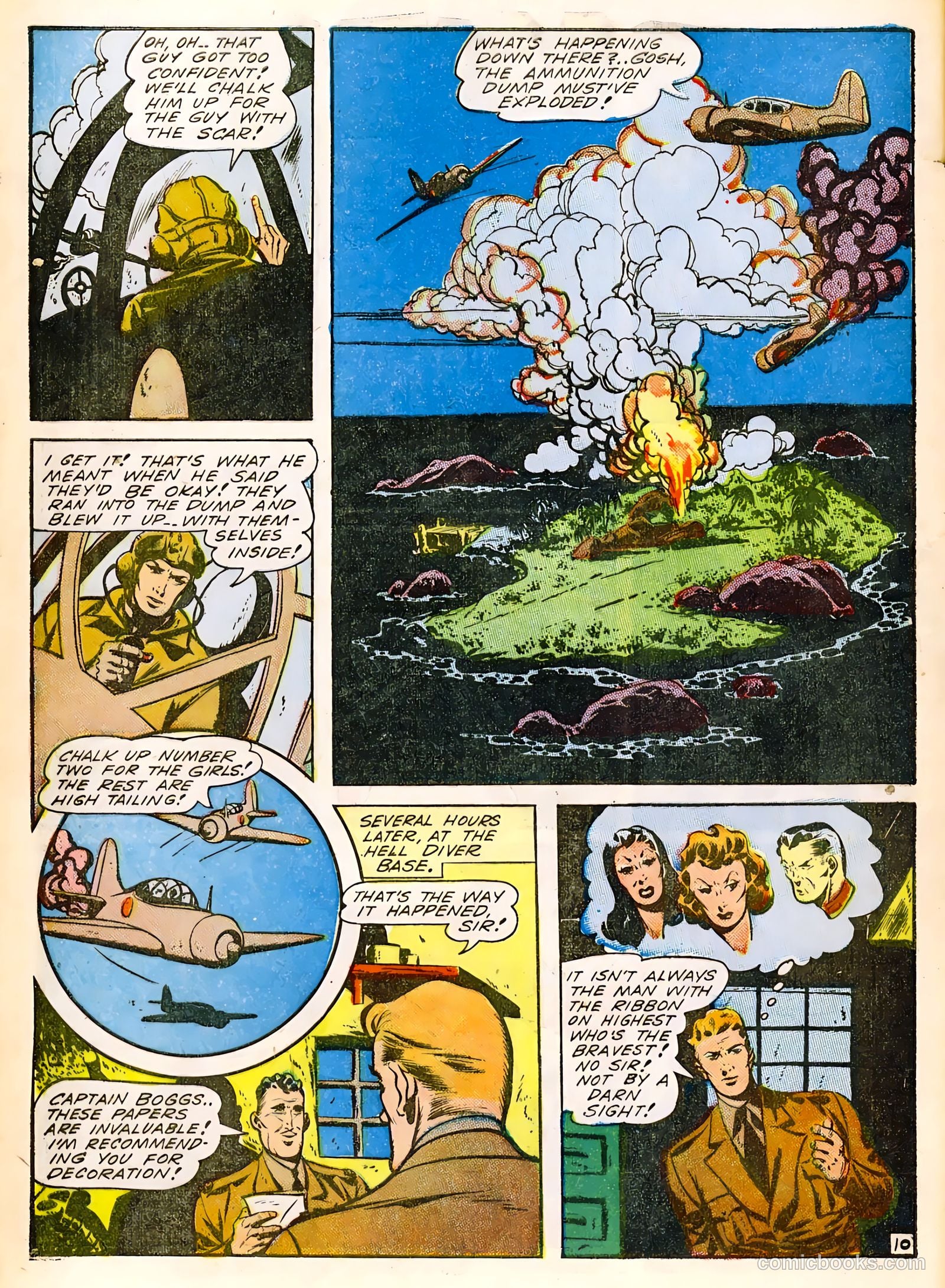 Wings Comics #40 (1943) — page 12 of 60
