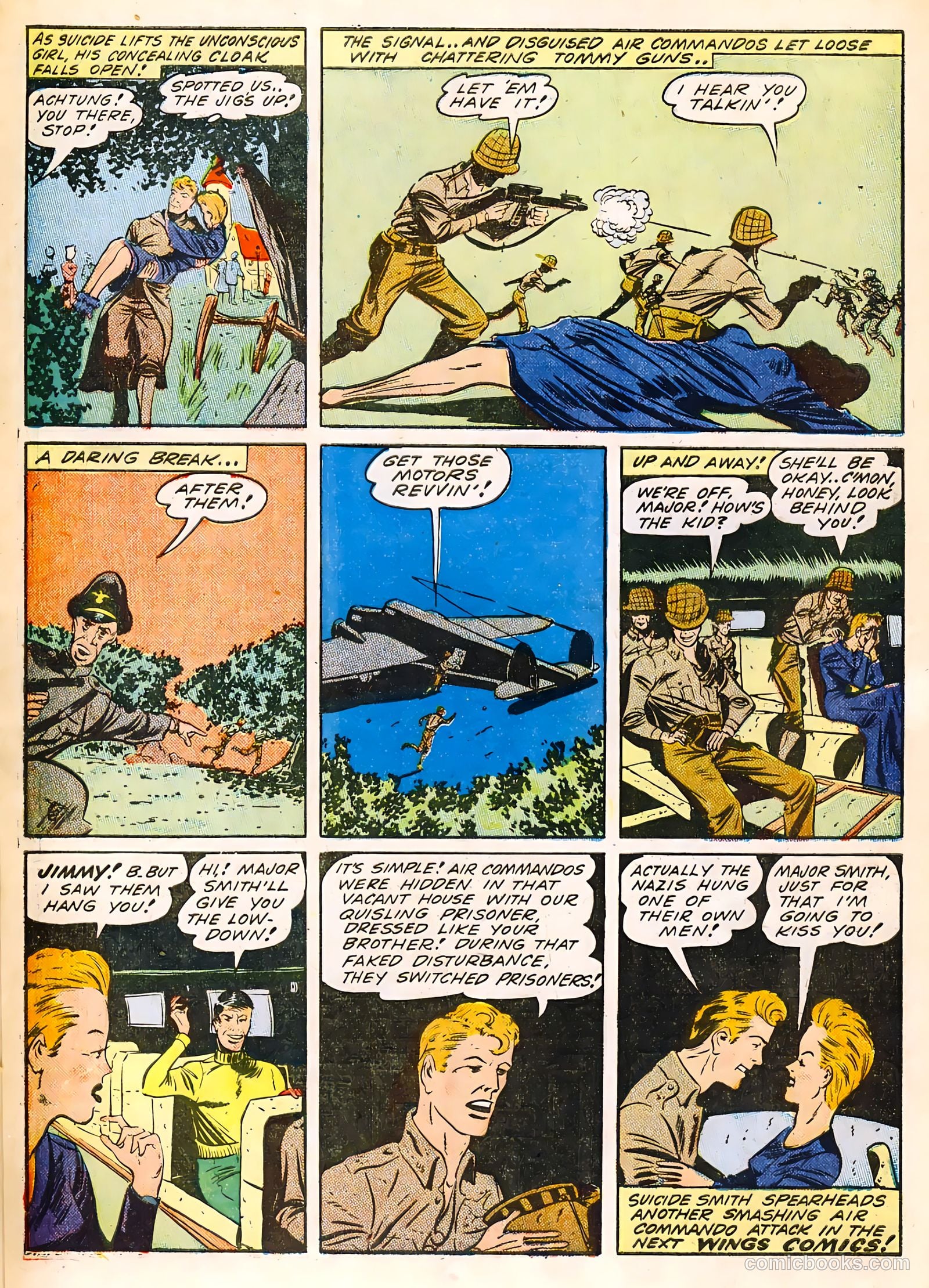 Wings Comics #40 (1943) — page 18 of 60