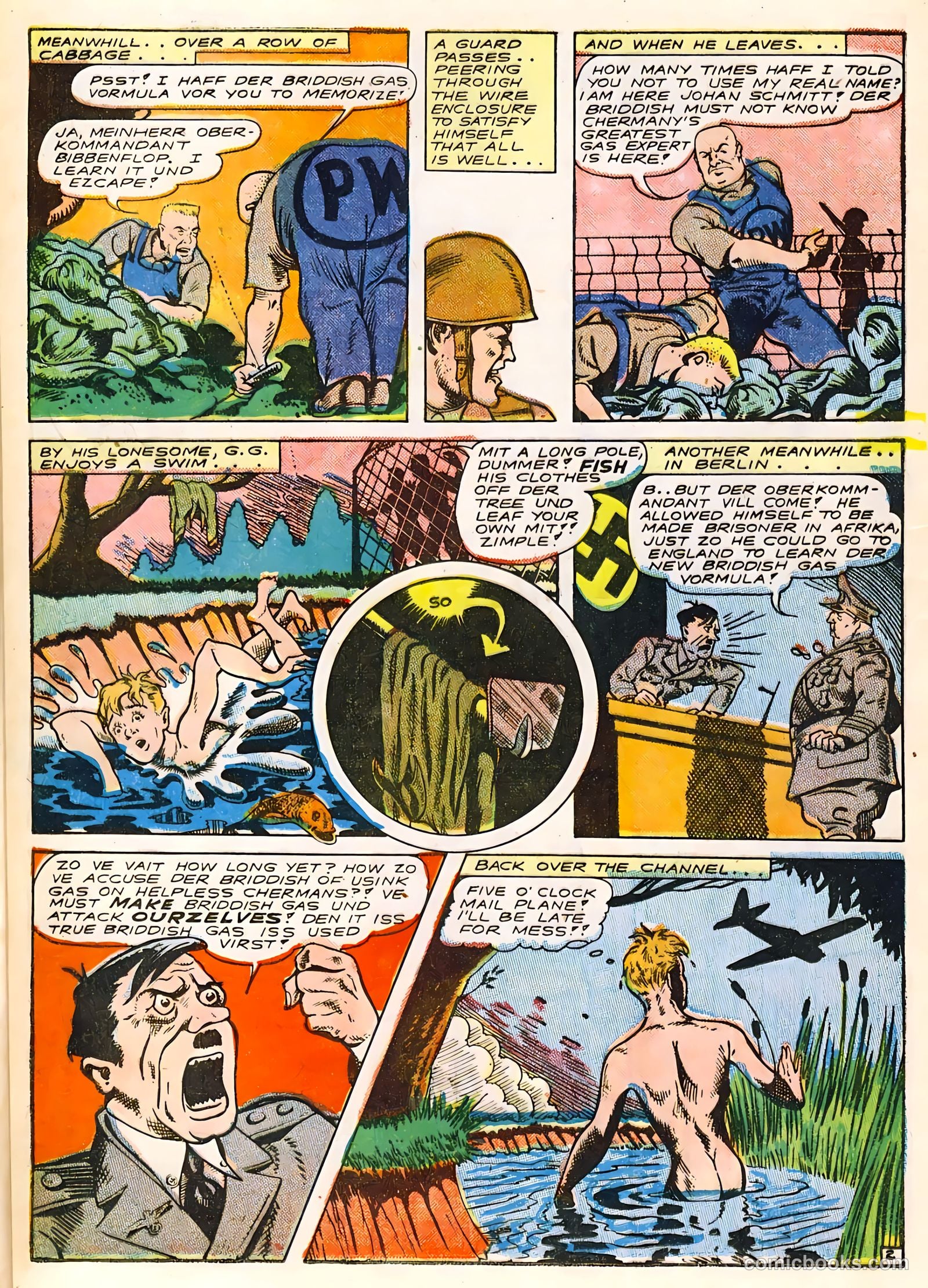 Wings Comics #40 (1943) — page 20 of 60