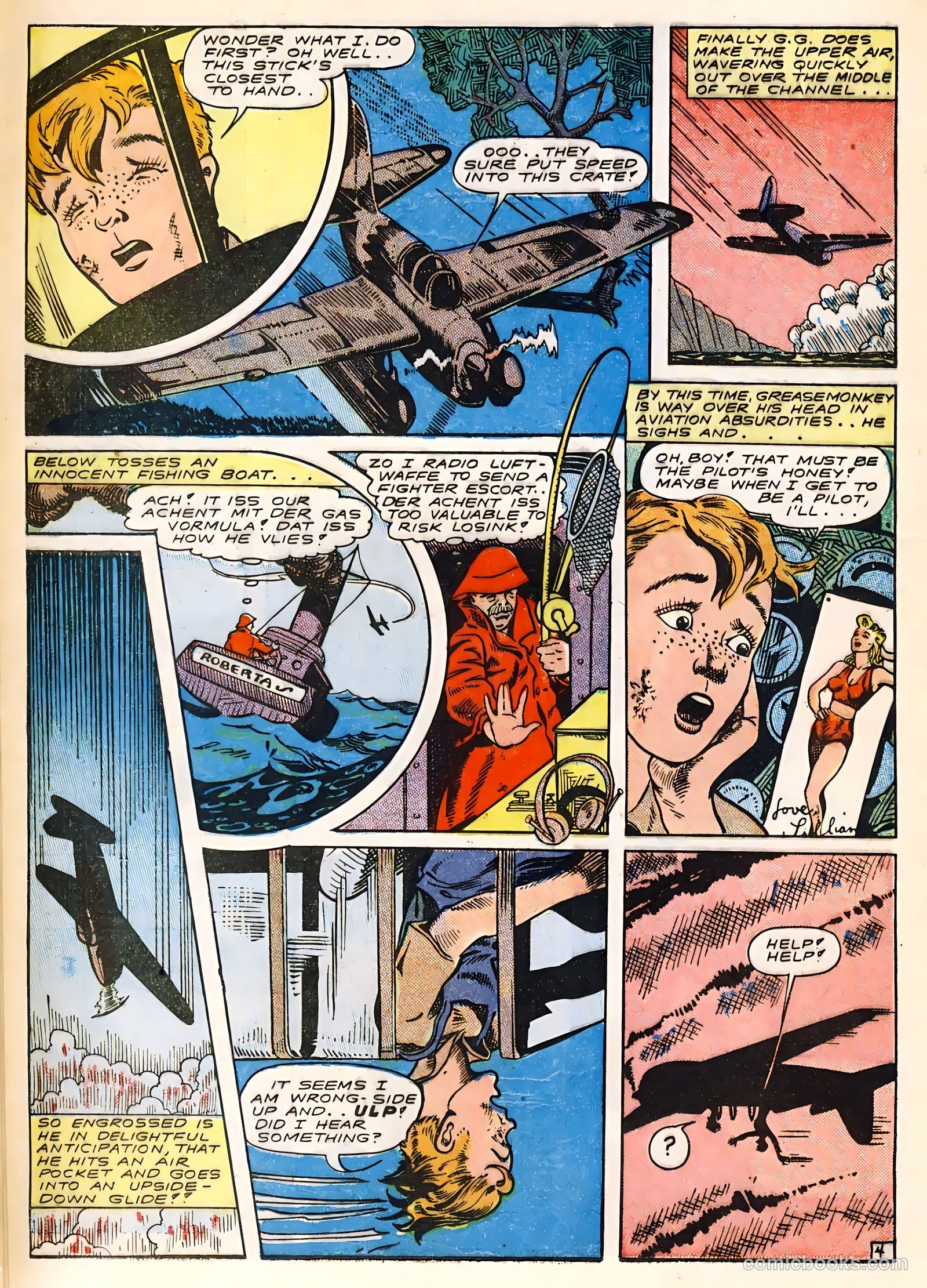 Wings Comics #40 (1943) — page 22 of 60
