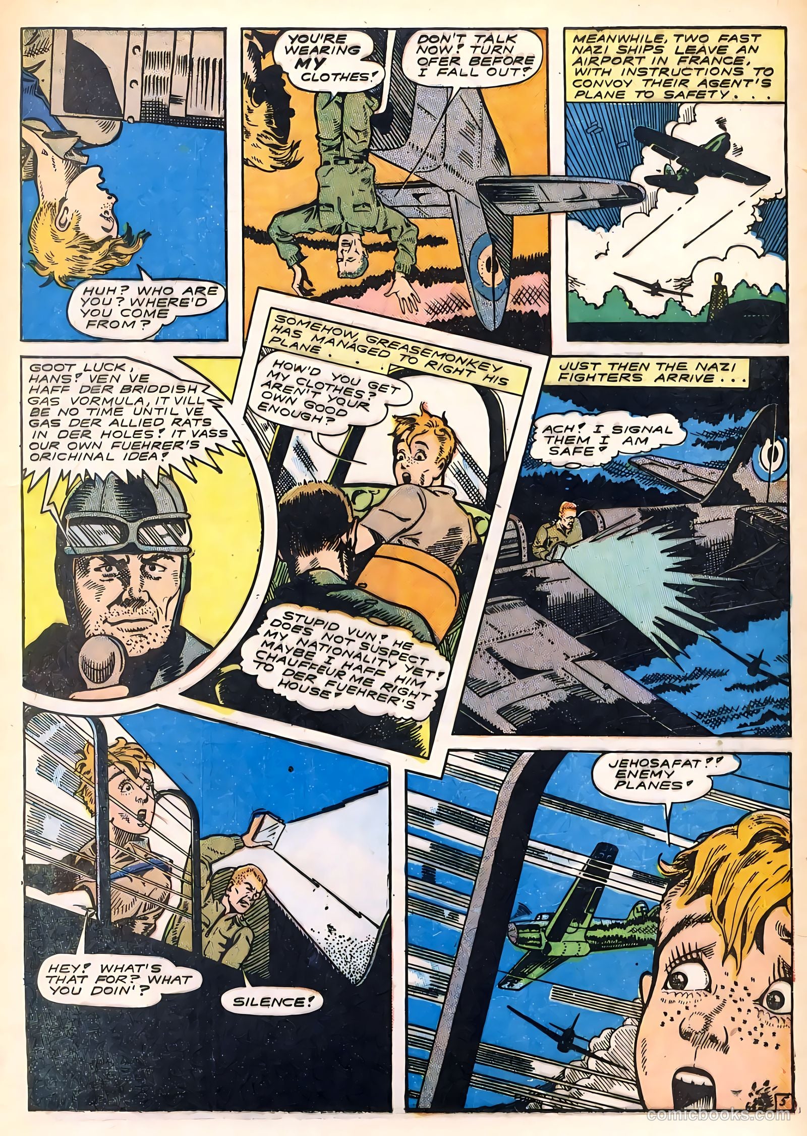 Wings Comics #40 (1943) — page 23 of 60