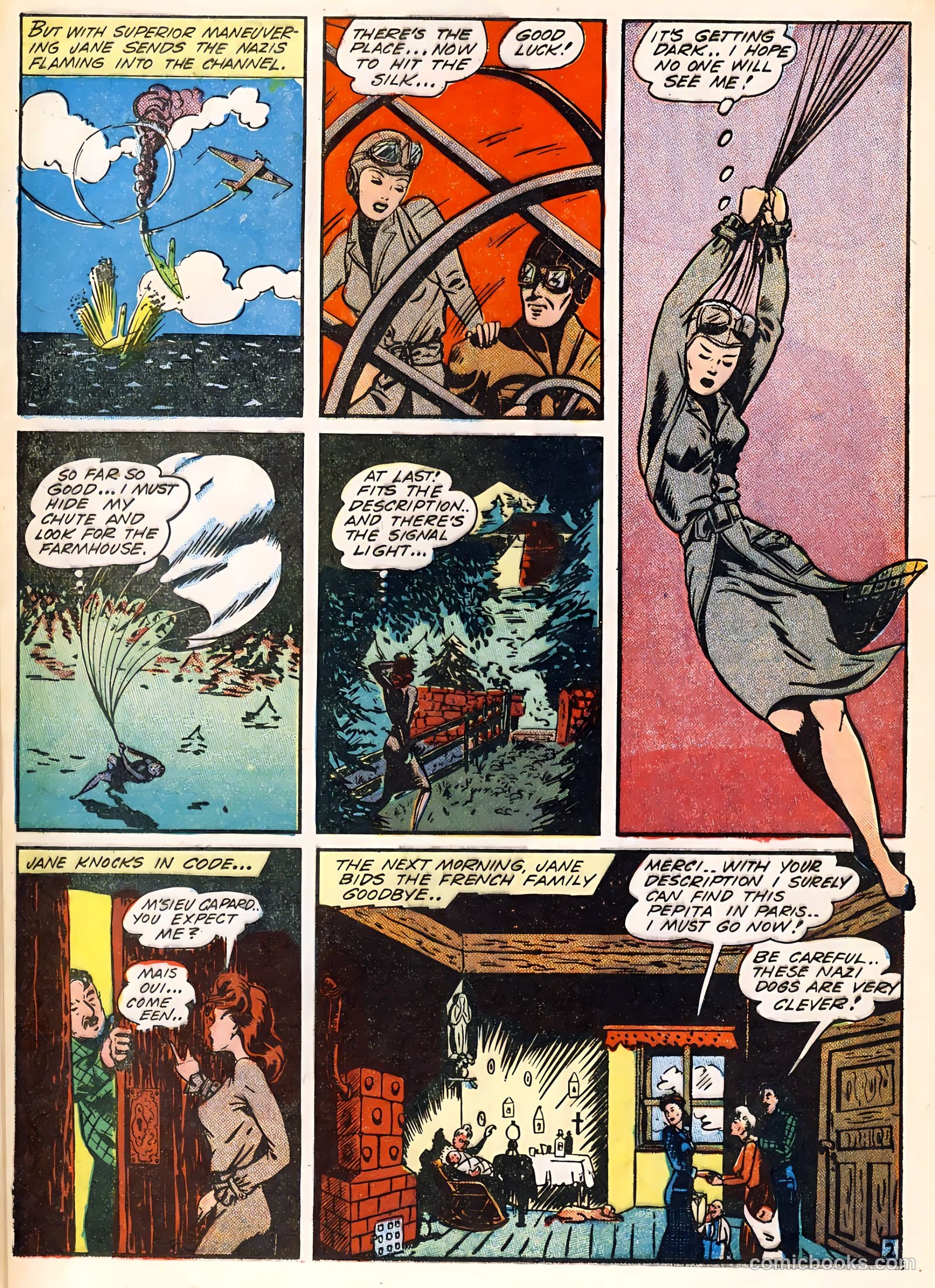 Wings Comics #40 (1943) — page 30 of 60
