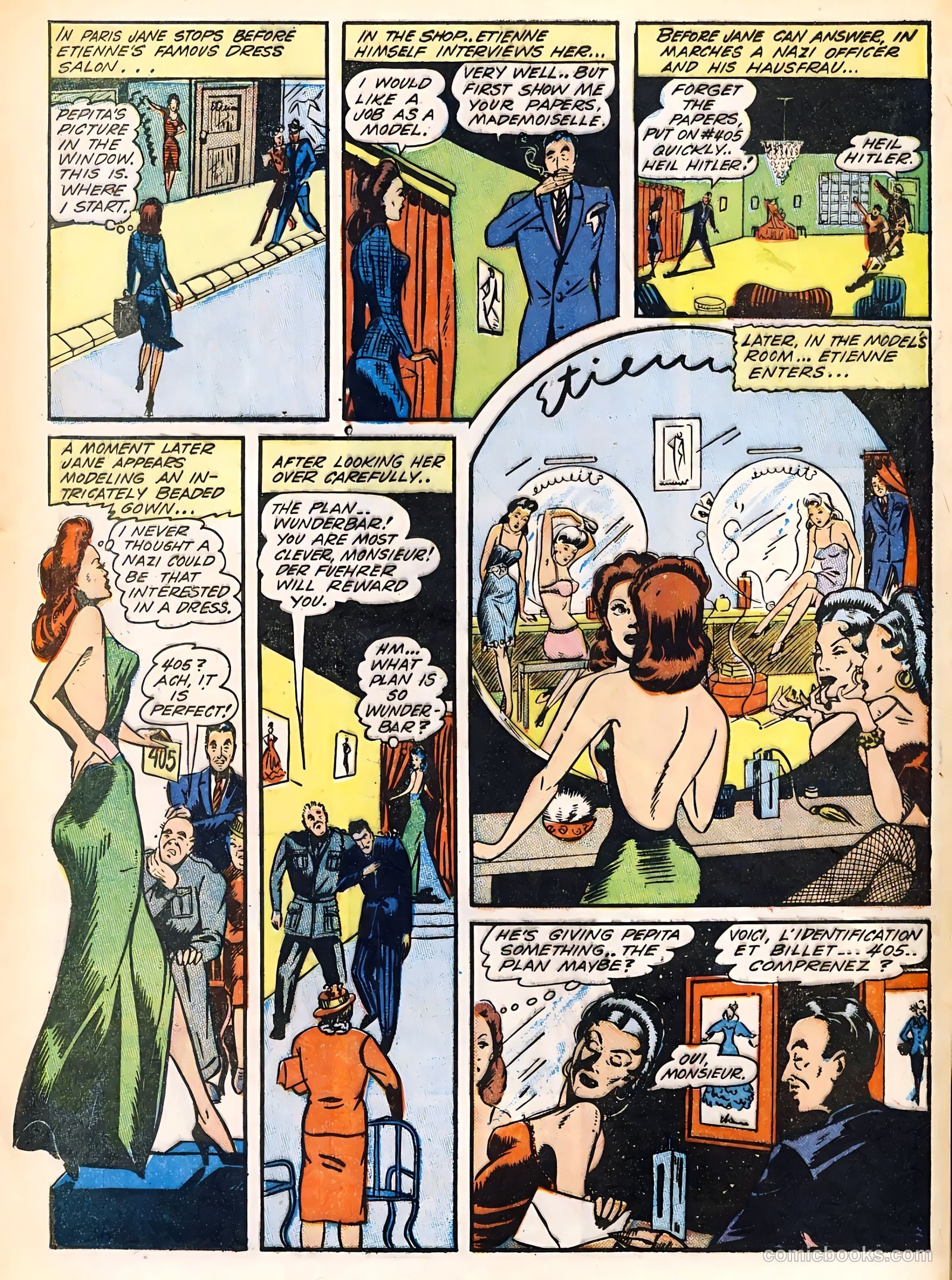 Wings Comics #40 (1943) — page 31 of 60