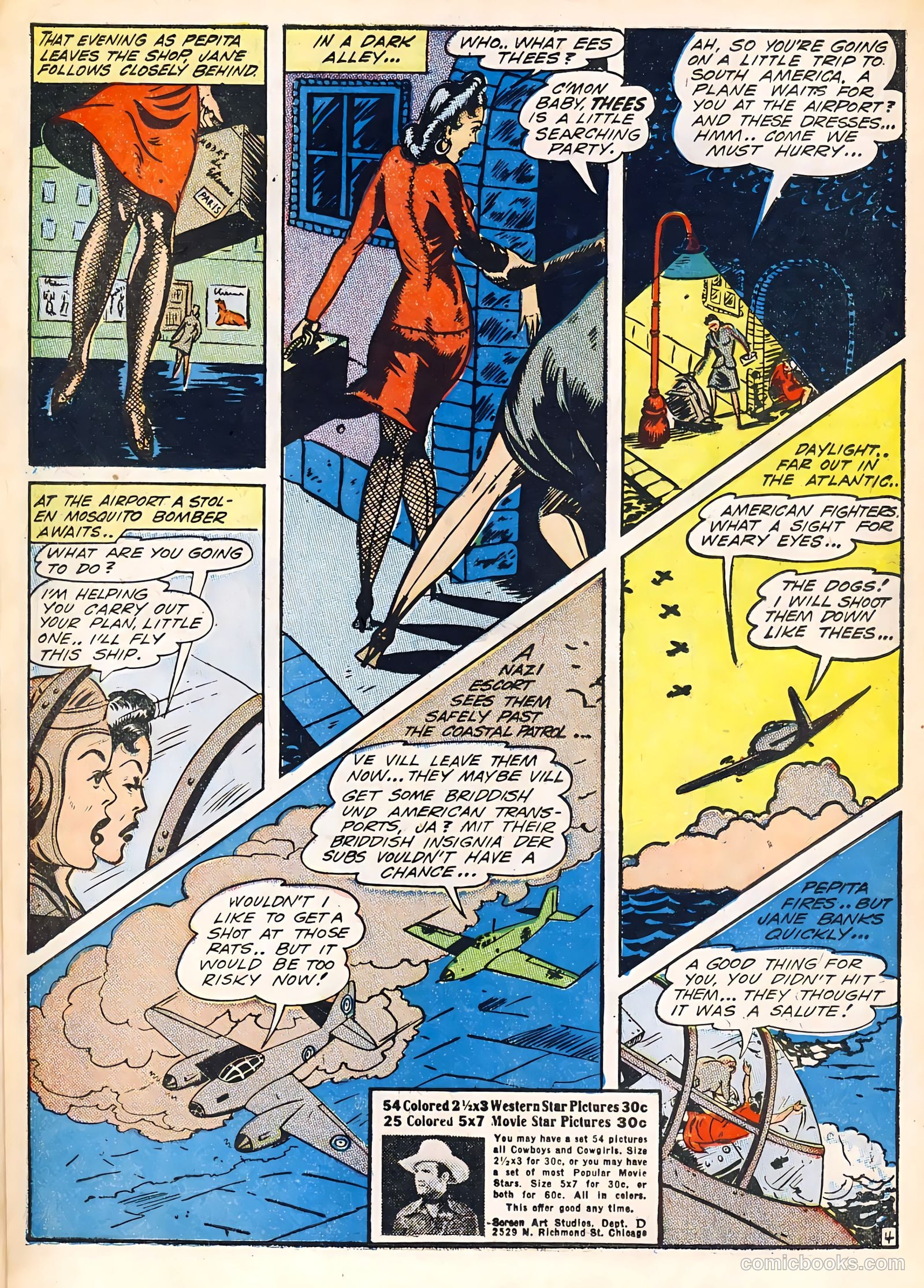 Wings Comics #40 (1943) — page 32 of 60