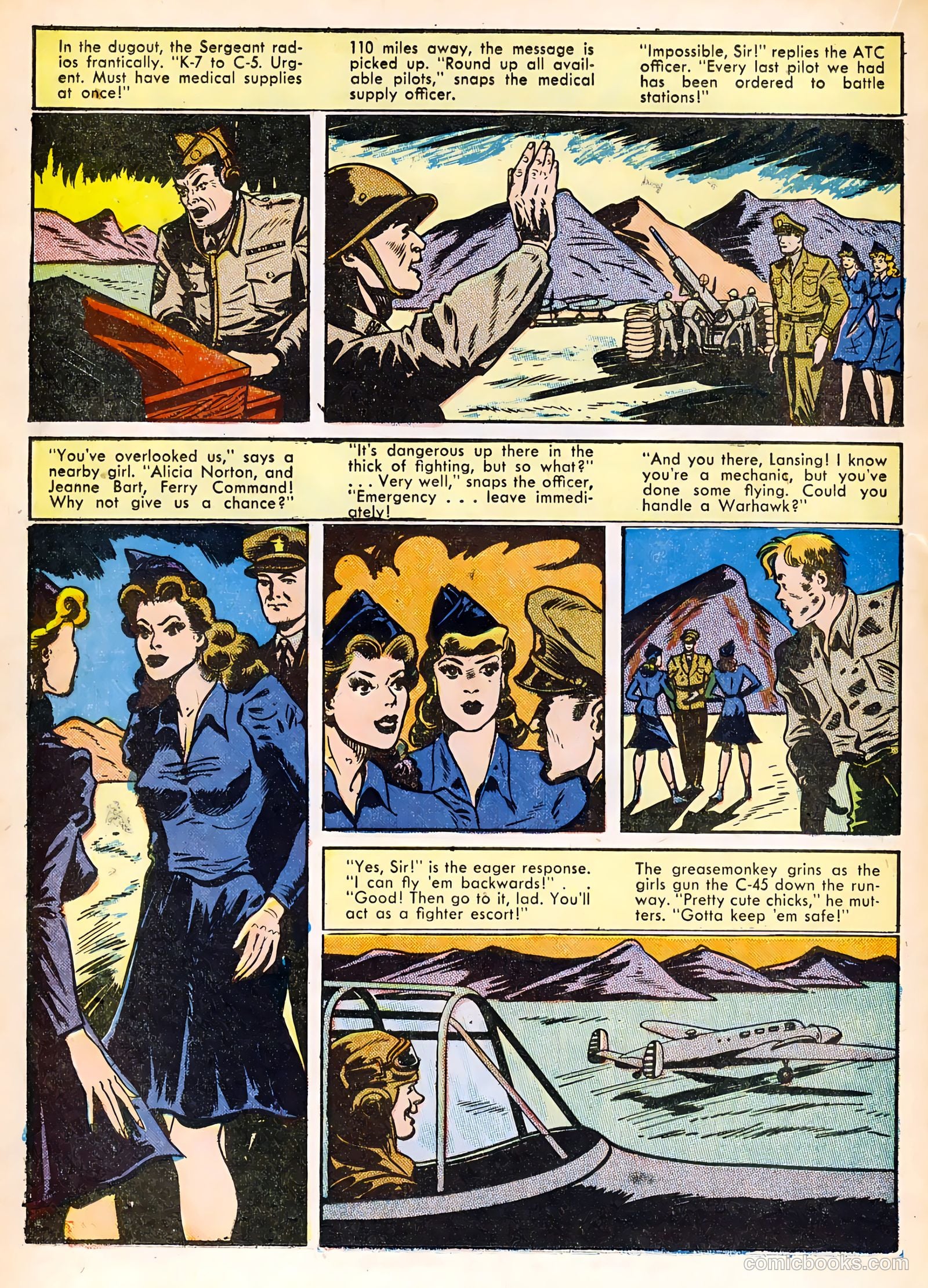 Wings Comics #40 (1943) — page 38 of 60