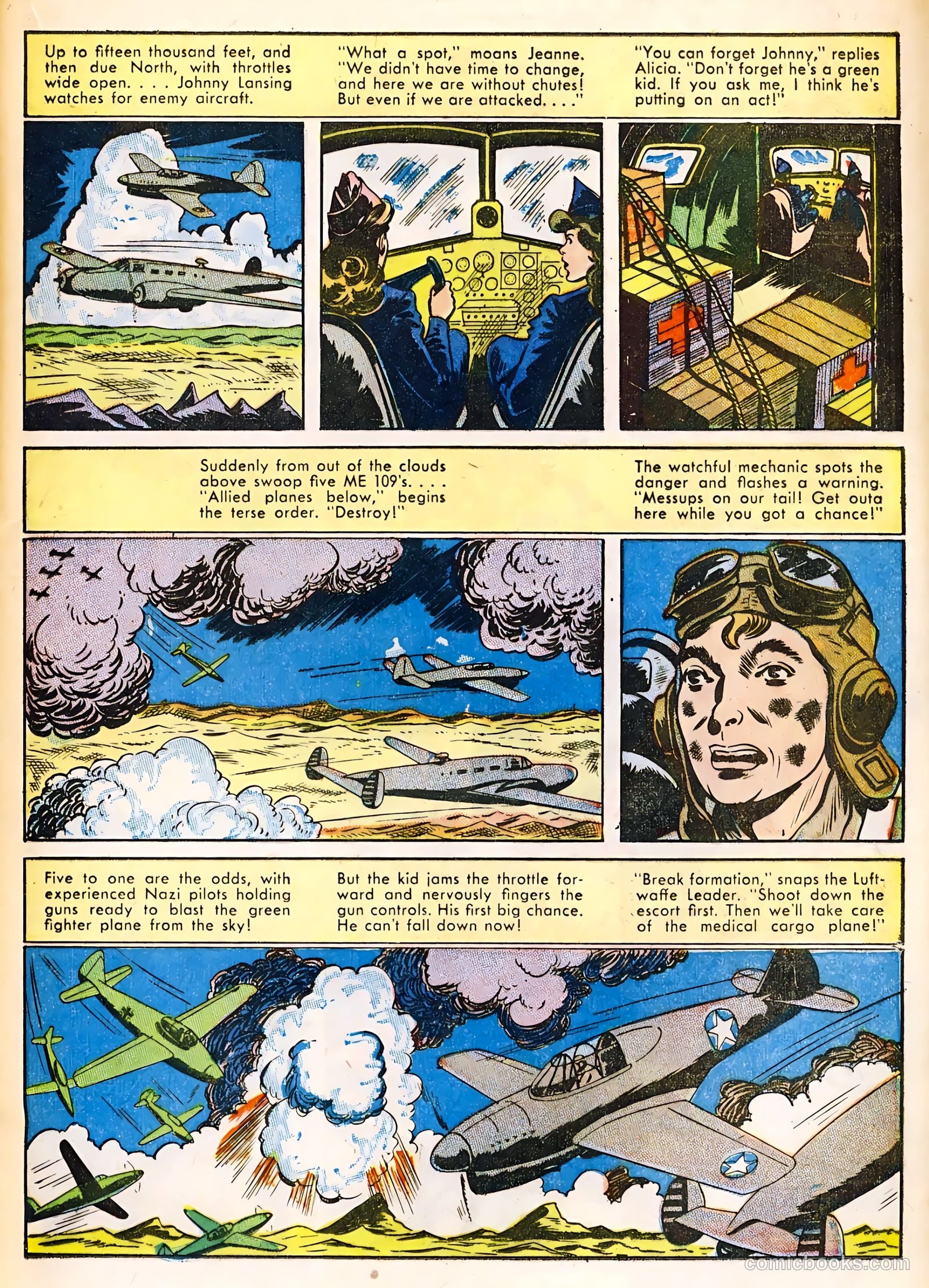 Wings Comics #40 (1943) — page 39 of 60