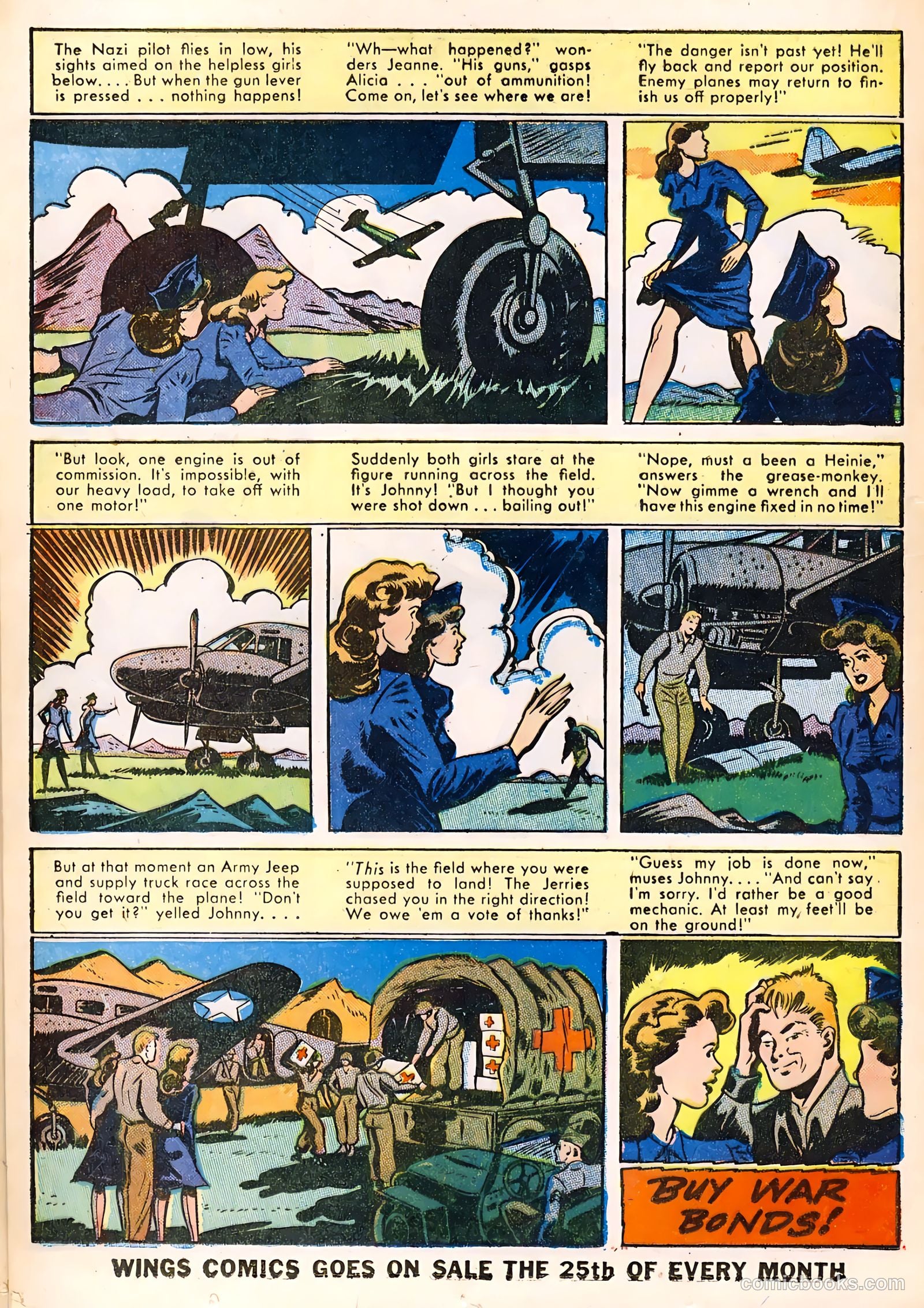 Wings Comics #40 (1943) — page 42 of 60