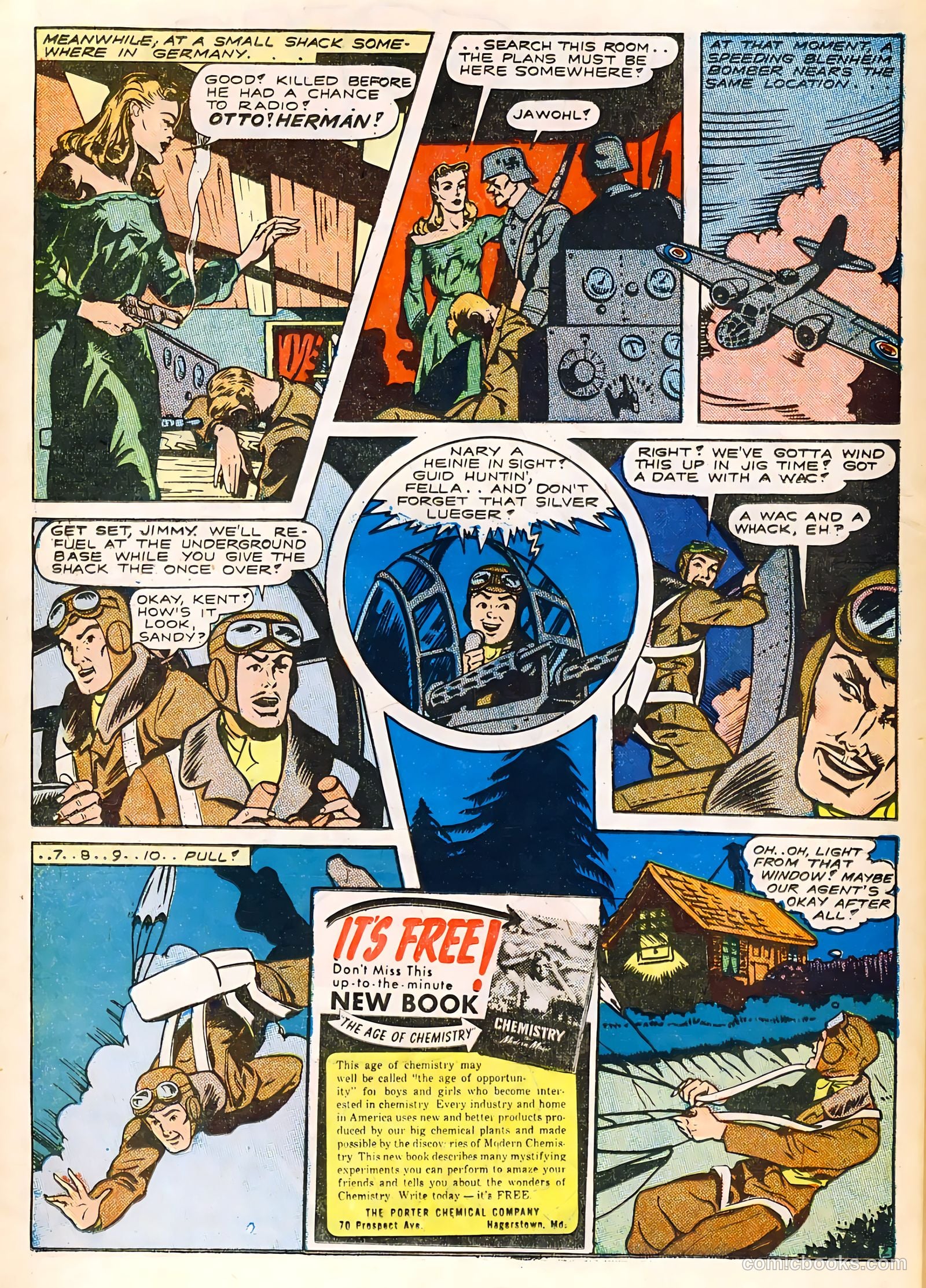 Wings Comics #40 (1943) — page 46 of 60