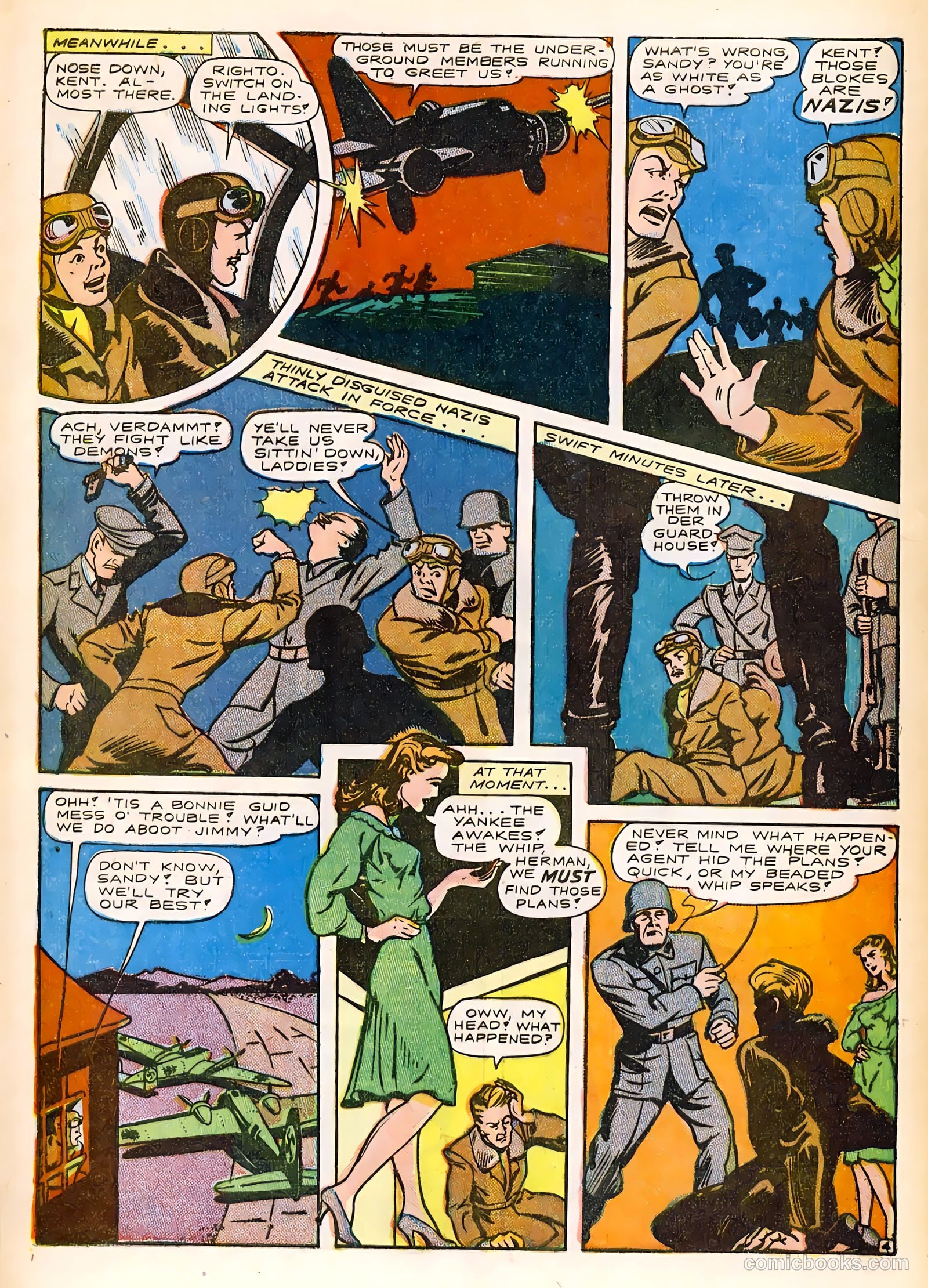 Wings Comics #40 (1943) — page 48 of 60