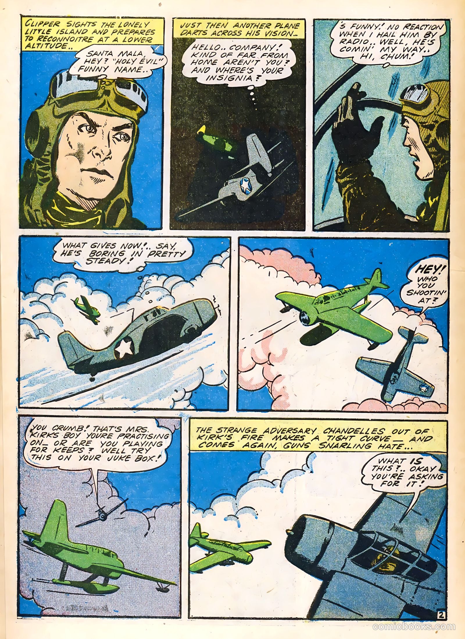 Wings Comics #40 (1943) — page 52 of 60