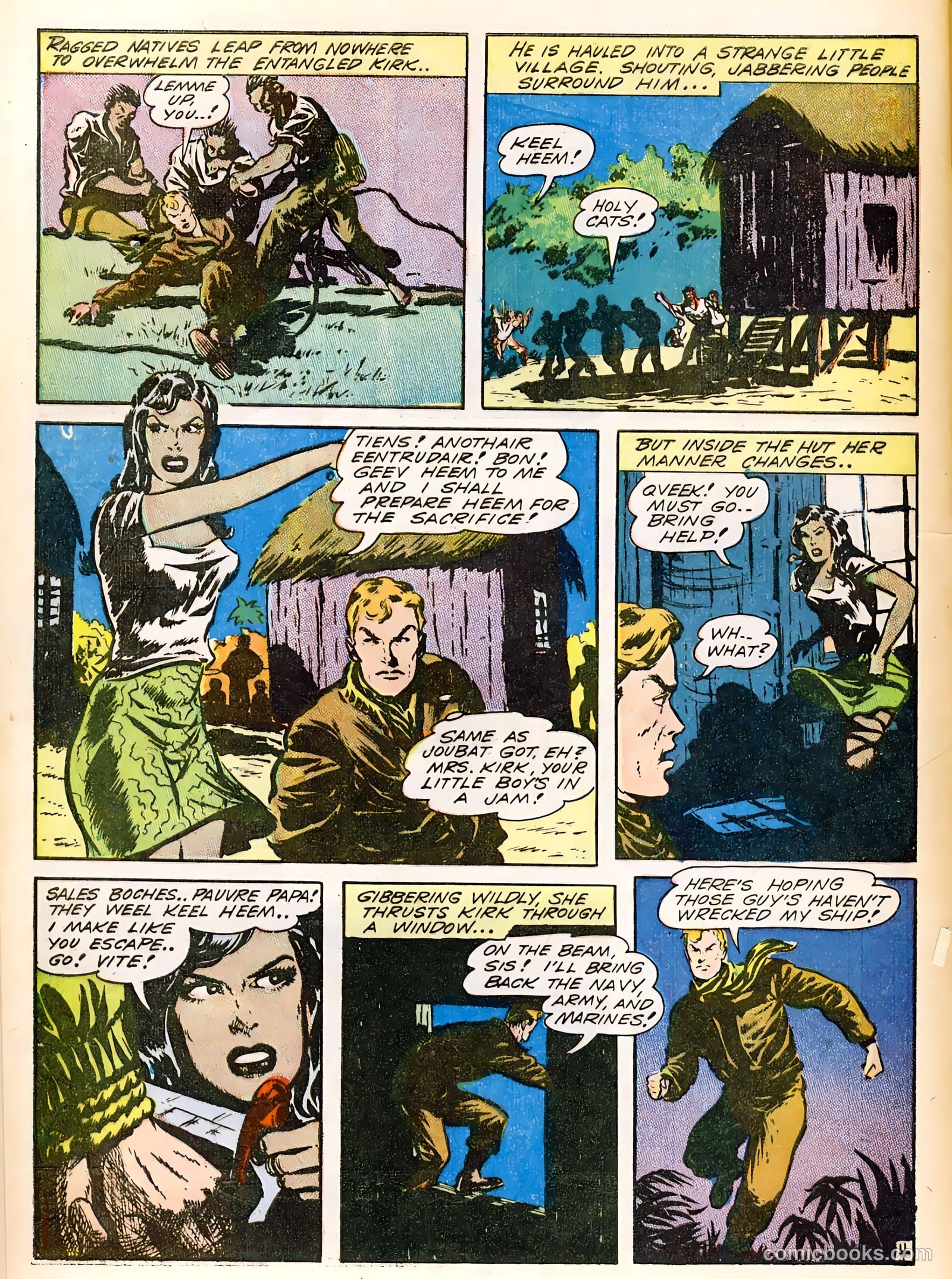 Wings Comics #40 (1943) — page 54 of 60