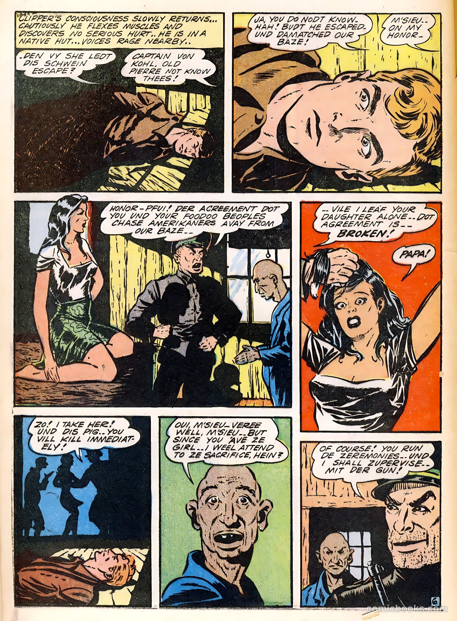 Wings Comics #40 (1943) — page 56 of 60