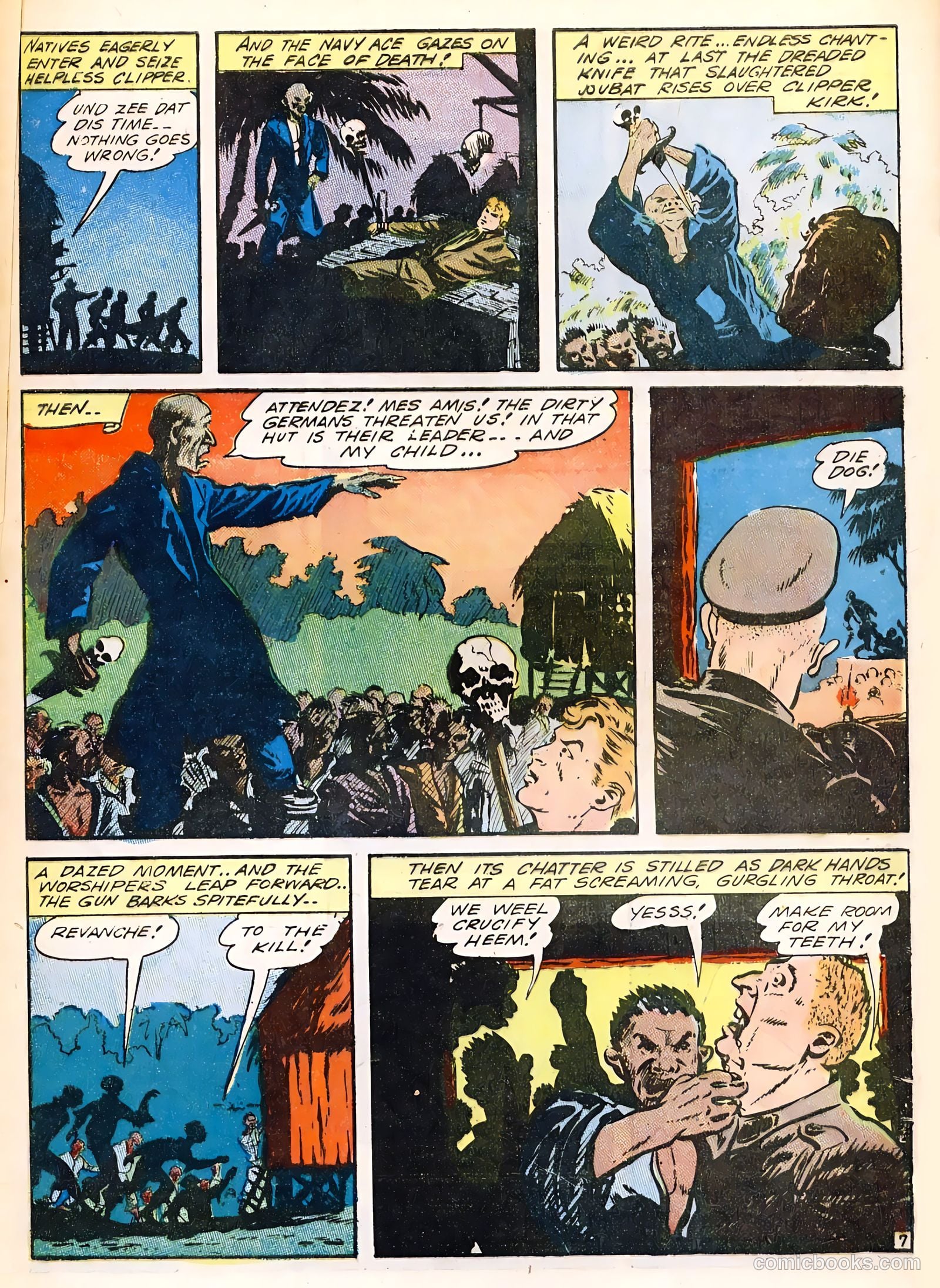 Wings Comics #40 (1943) — page 57 of 60