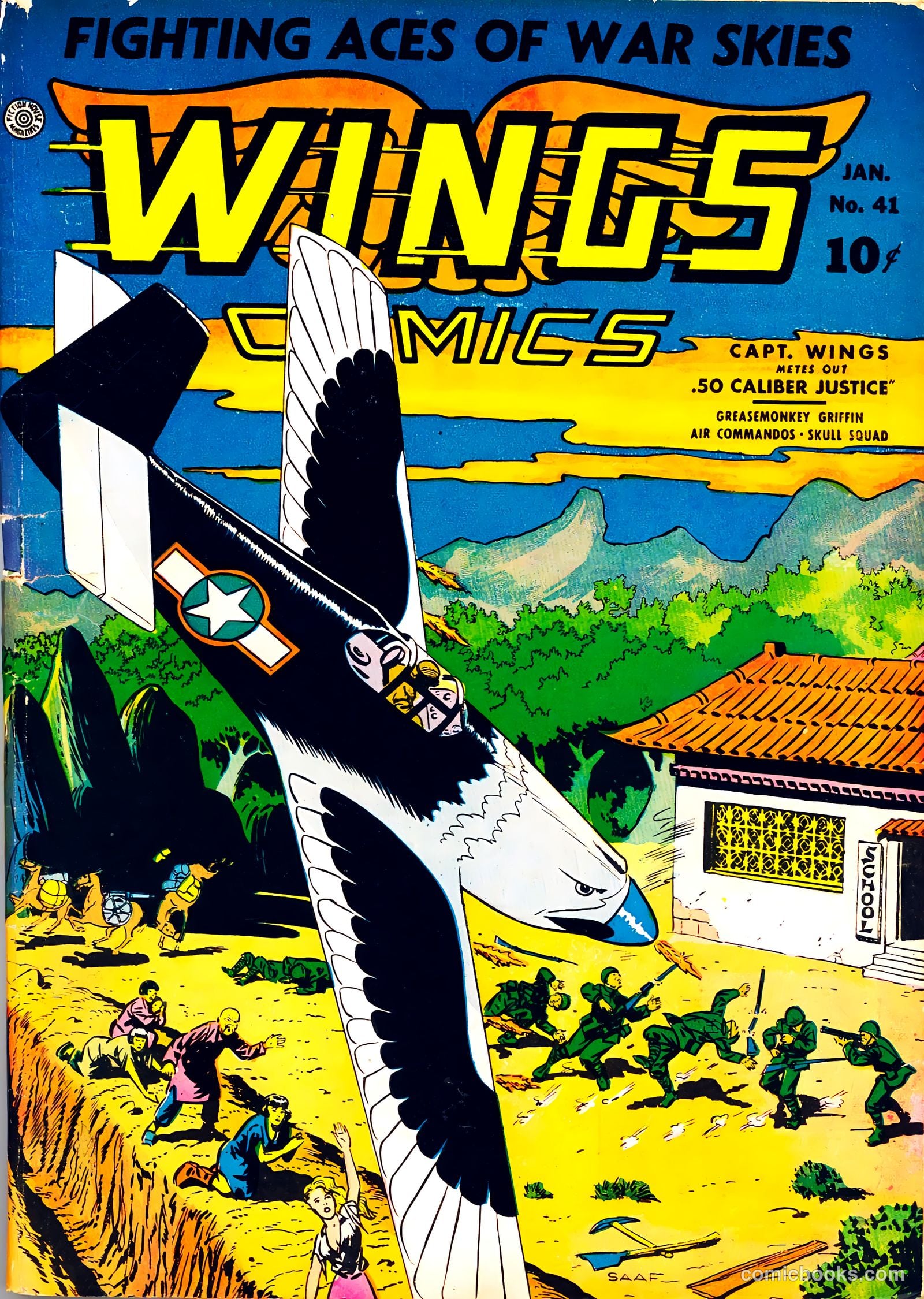 Wings Comics #41