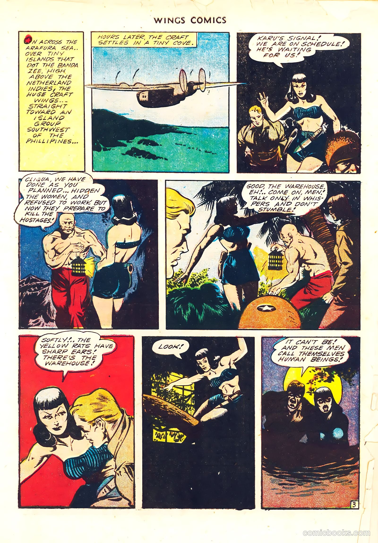 Wings Comics #41 (1944) — page 5 of 60