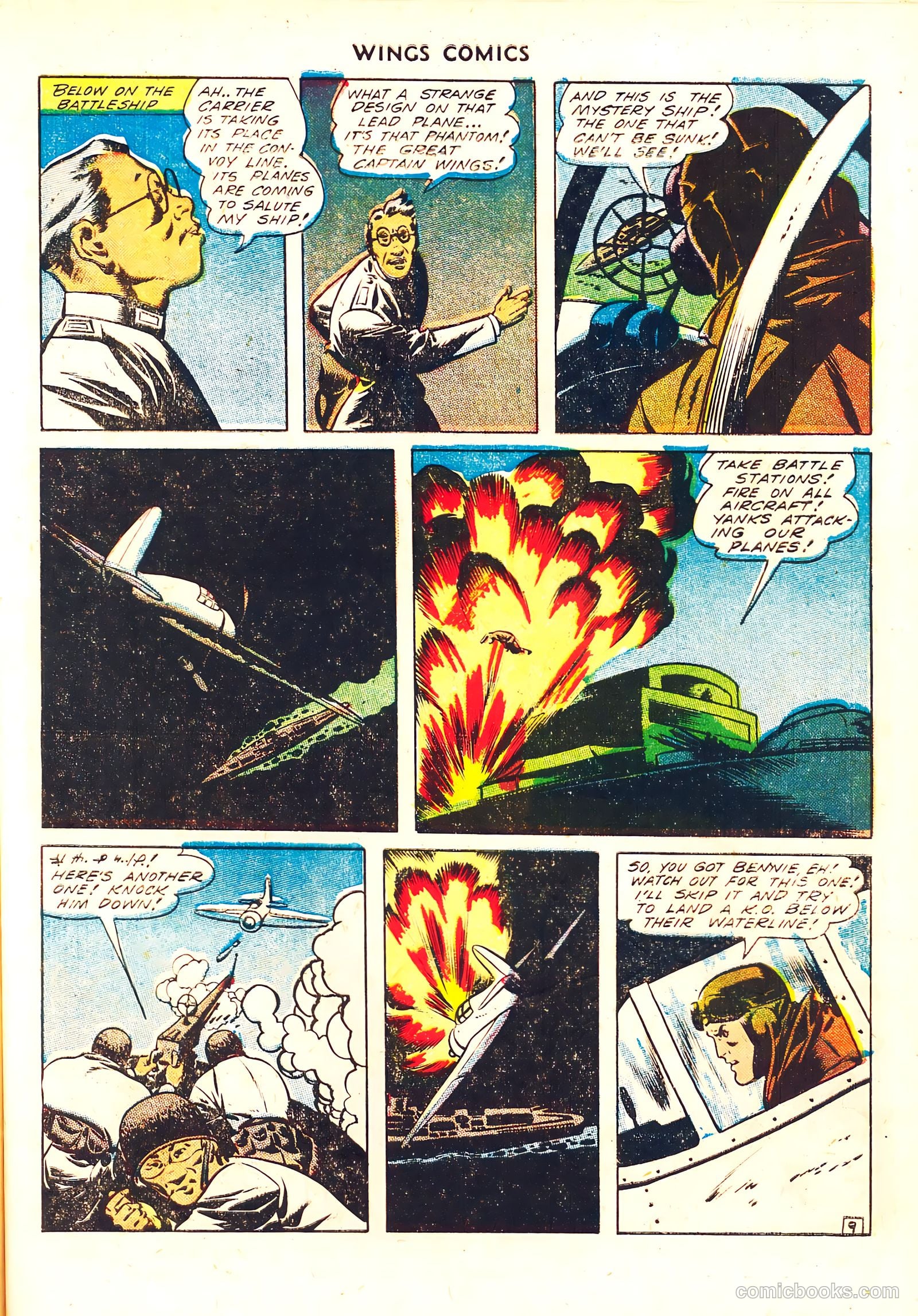 Wings Comics #41 (1944) — page 11 of 60
