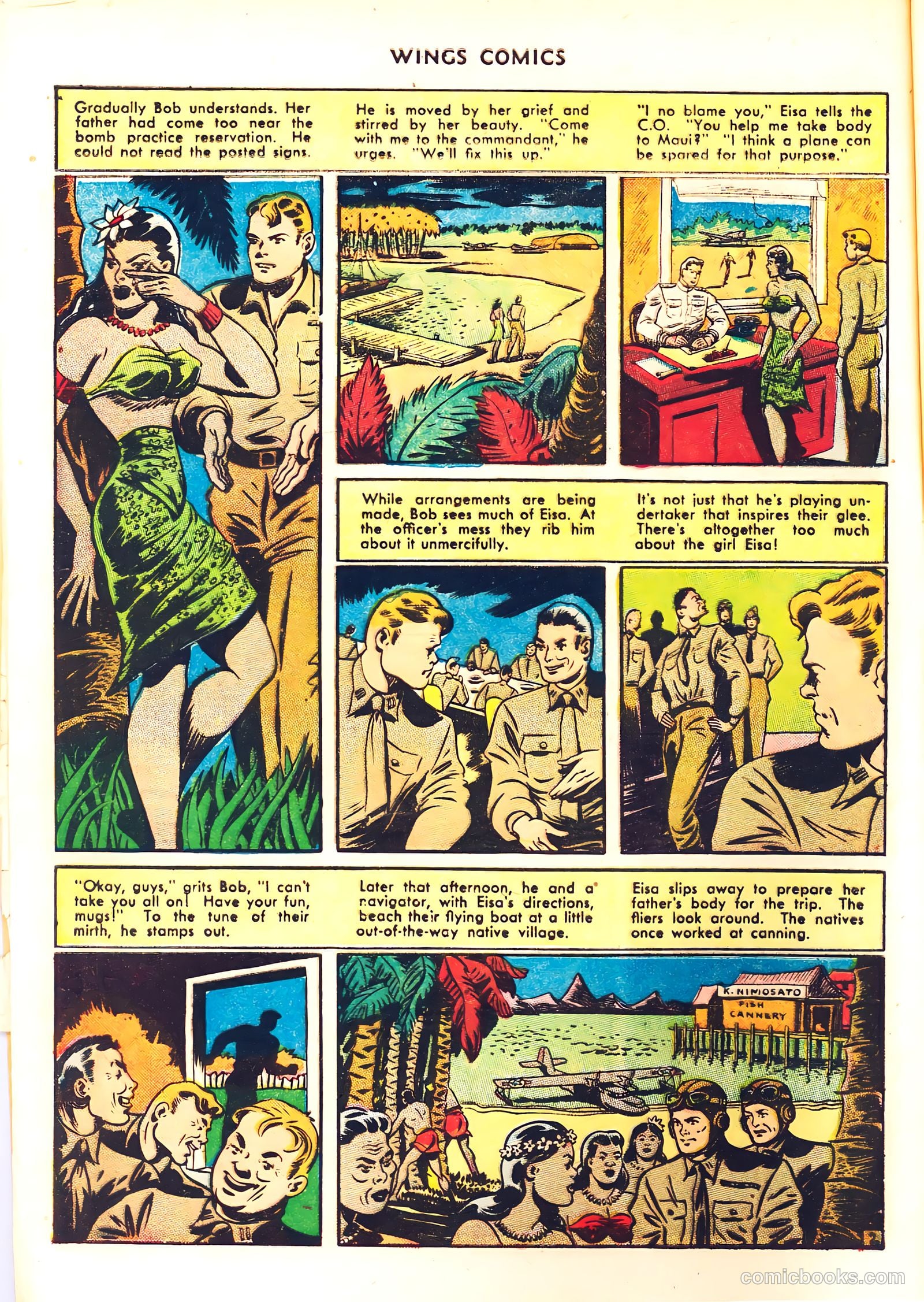 Wings Comics #41 (1944) — page 14 of 60