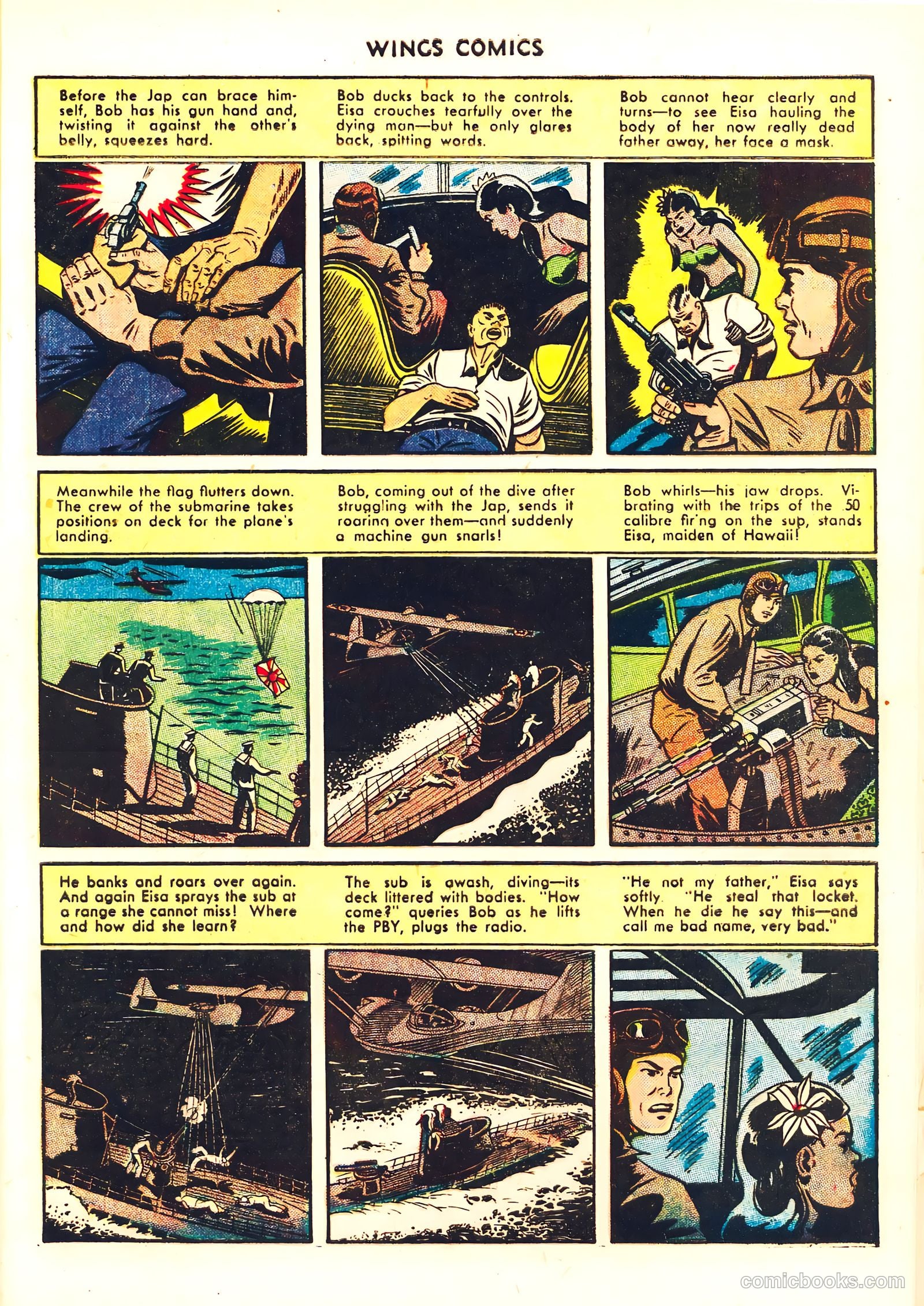 Wings Comics #41 (1944) — page 17 of 60