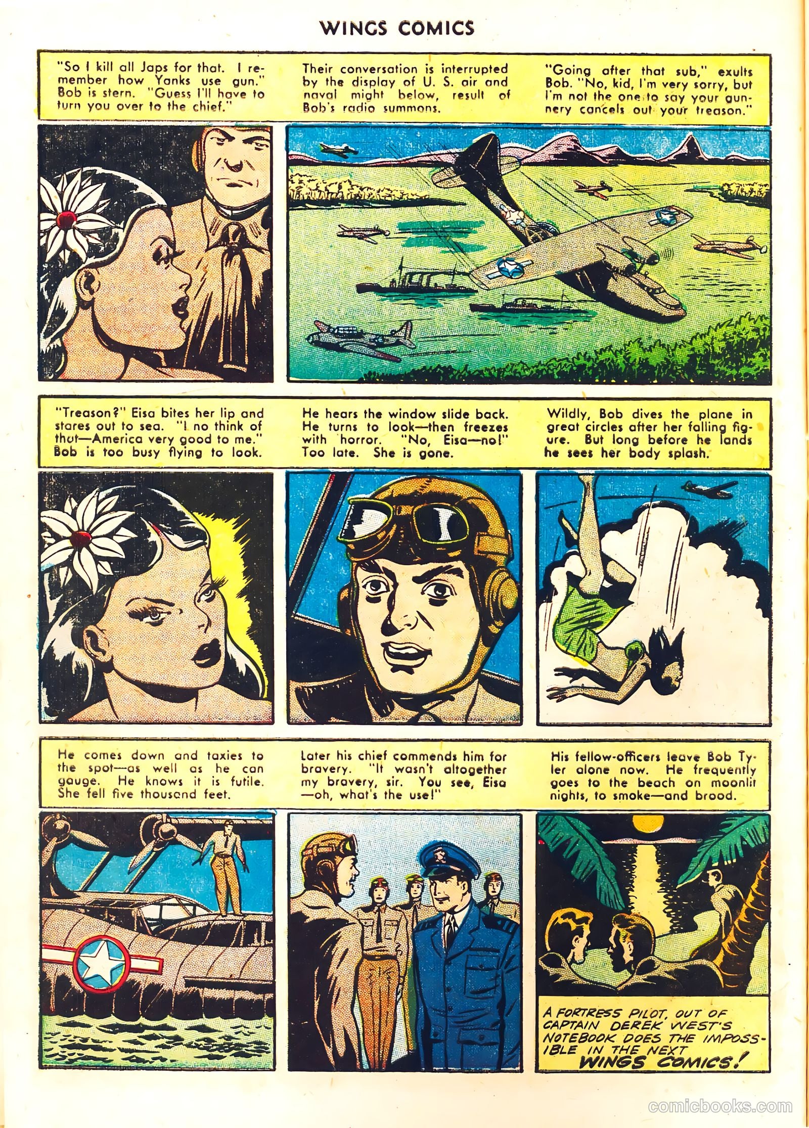 Wings Comics #41 (1944) — page 18 of 60