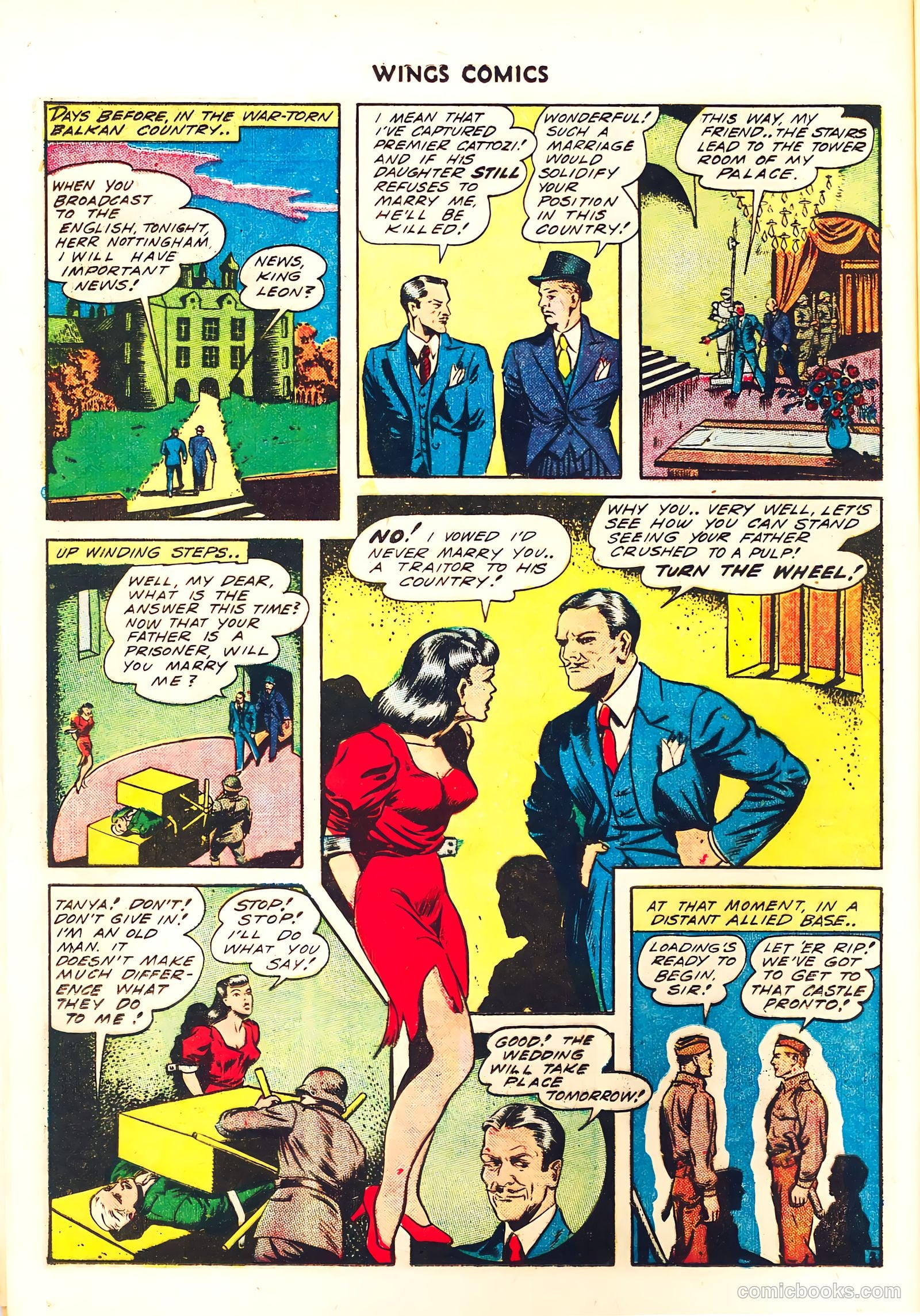 Wings Comics #41 (1944) — page 20 of 60