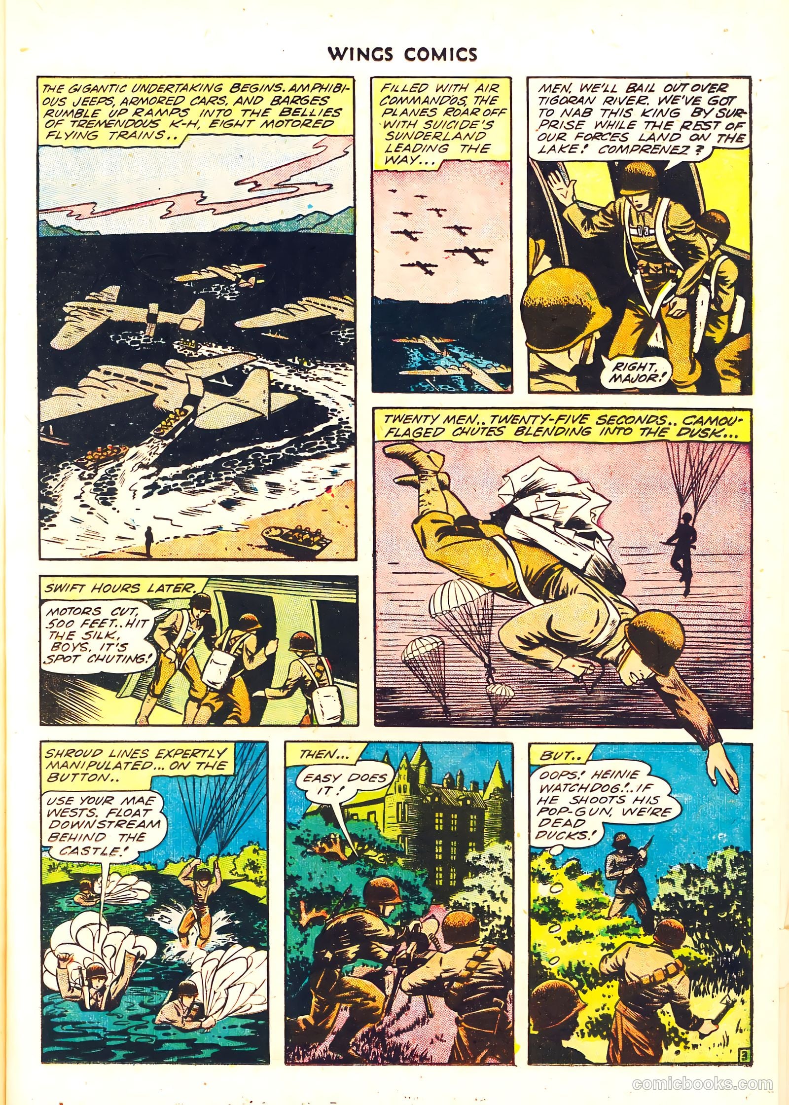 Wings Comics #41 (1944) — page 21 of 60