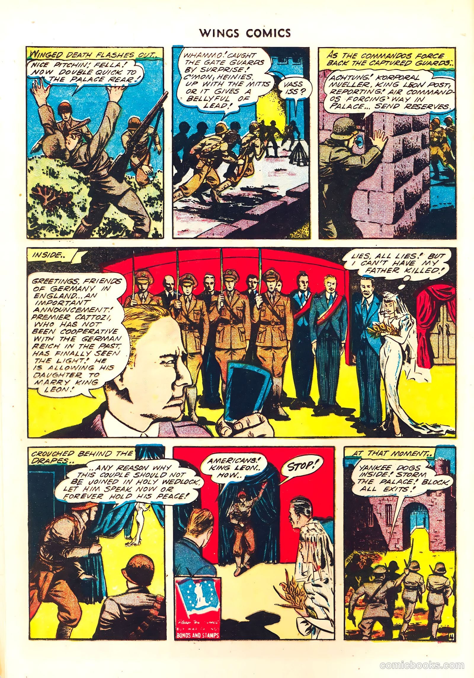 Wings Comics #41 (1944) — page 22 of 60