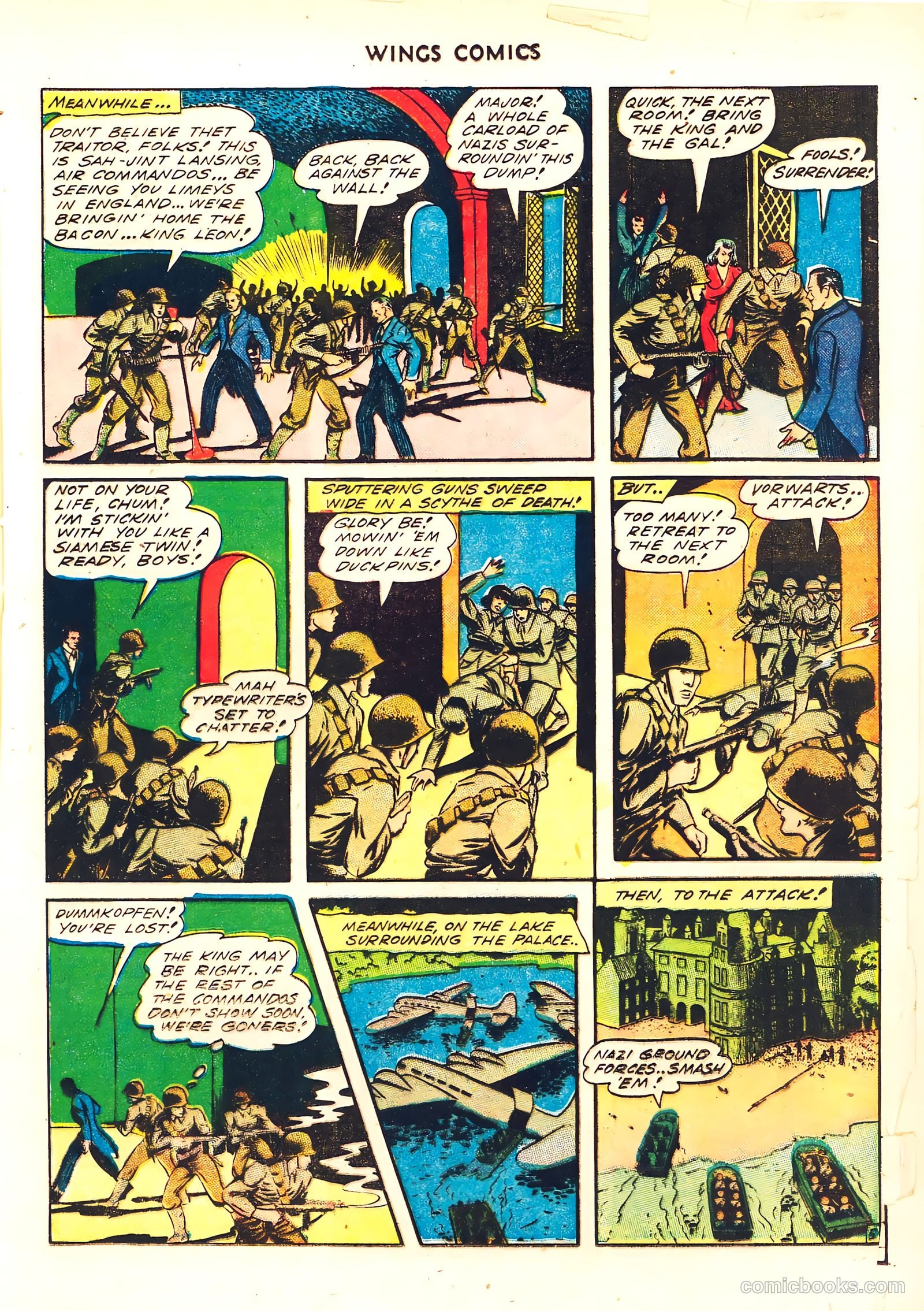 Wings Comics #41 (1944) — page 23 of 60