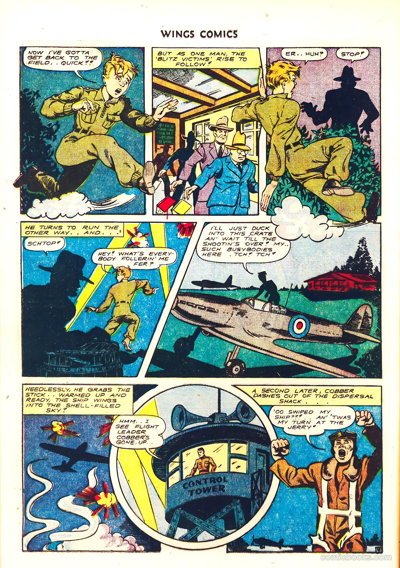 Wings Comics #41 (1944) — page 28 of 60