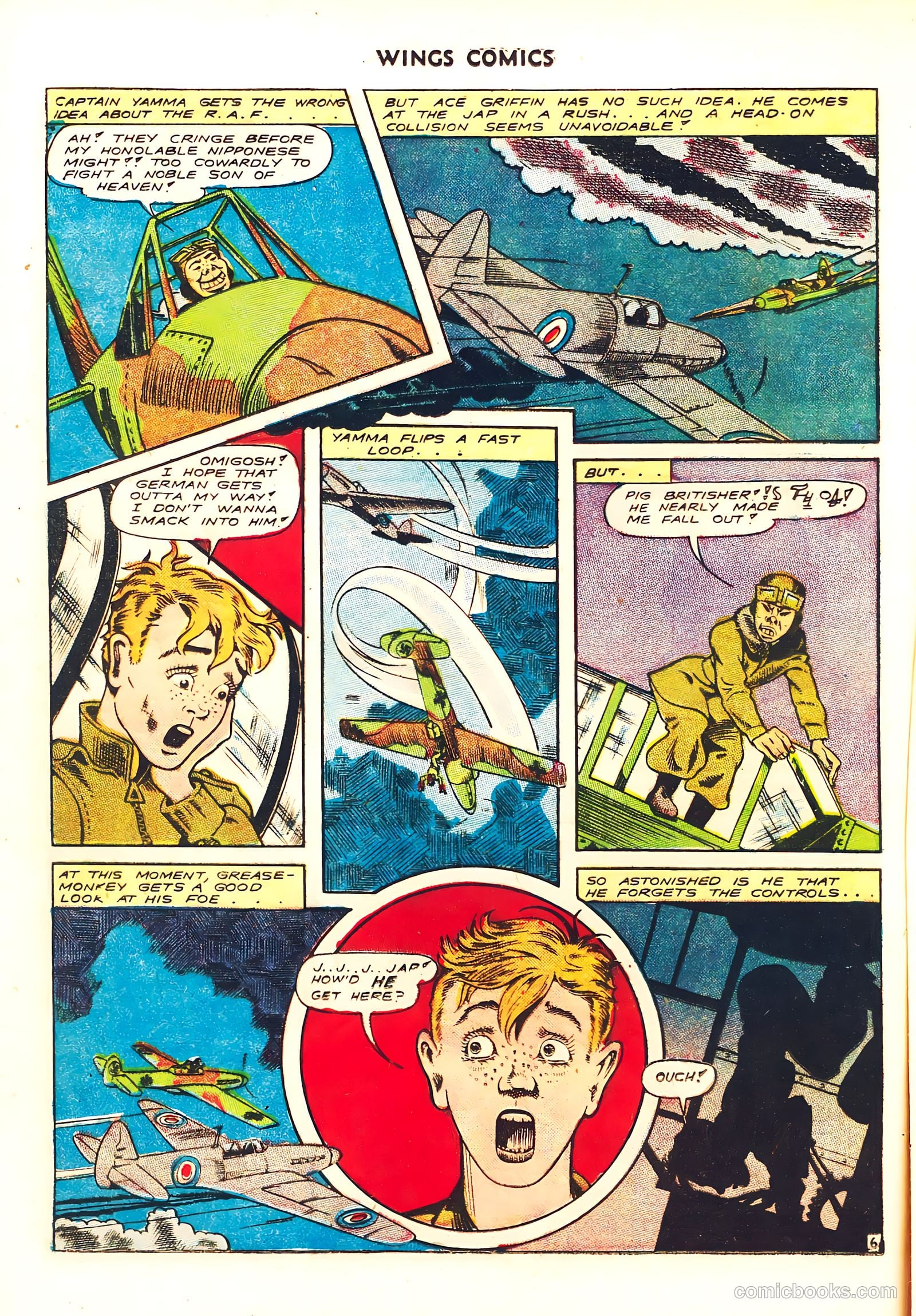Wings Comics #41 (1944) — page 30 of 60