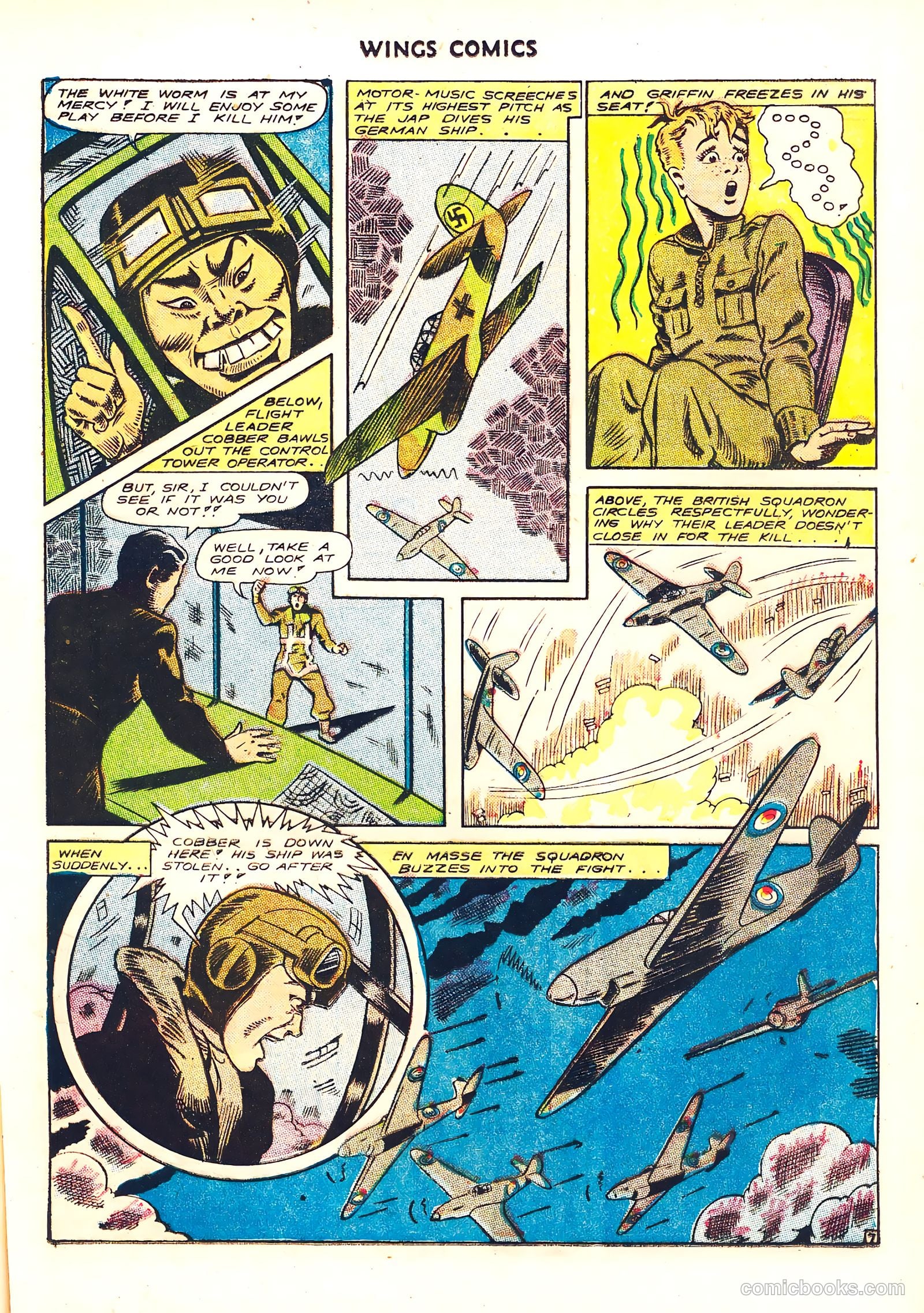 Wings Comics #41 (1944) — page 31 of 60
