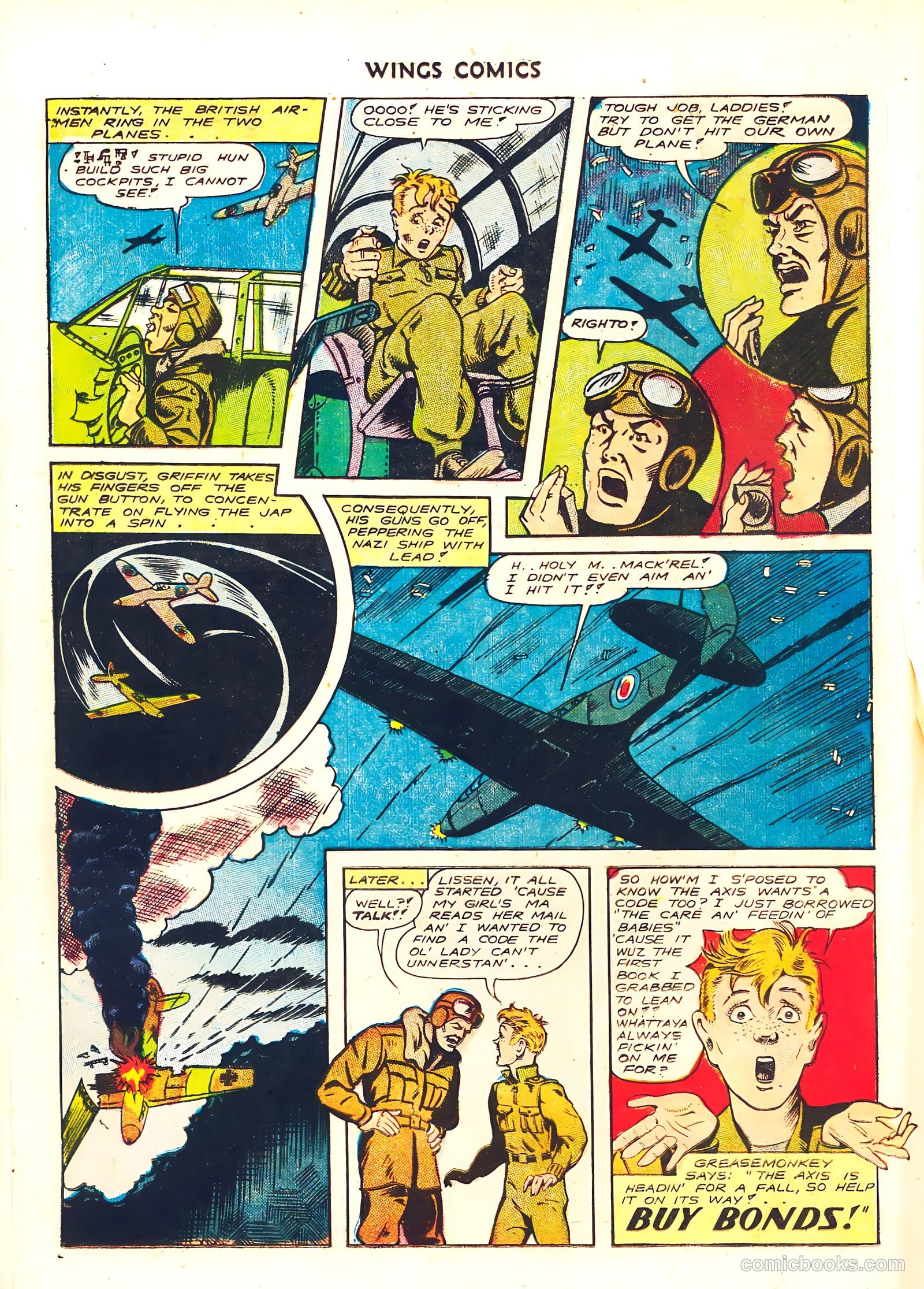 Wings Comics #41 (1944) — page 32 of 60