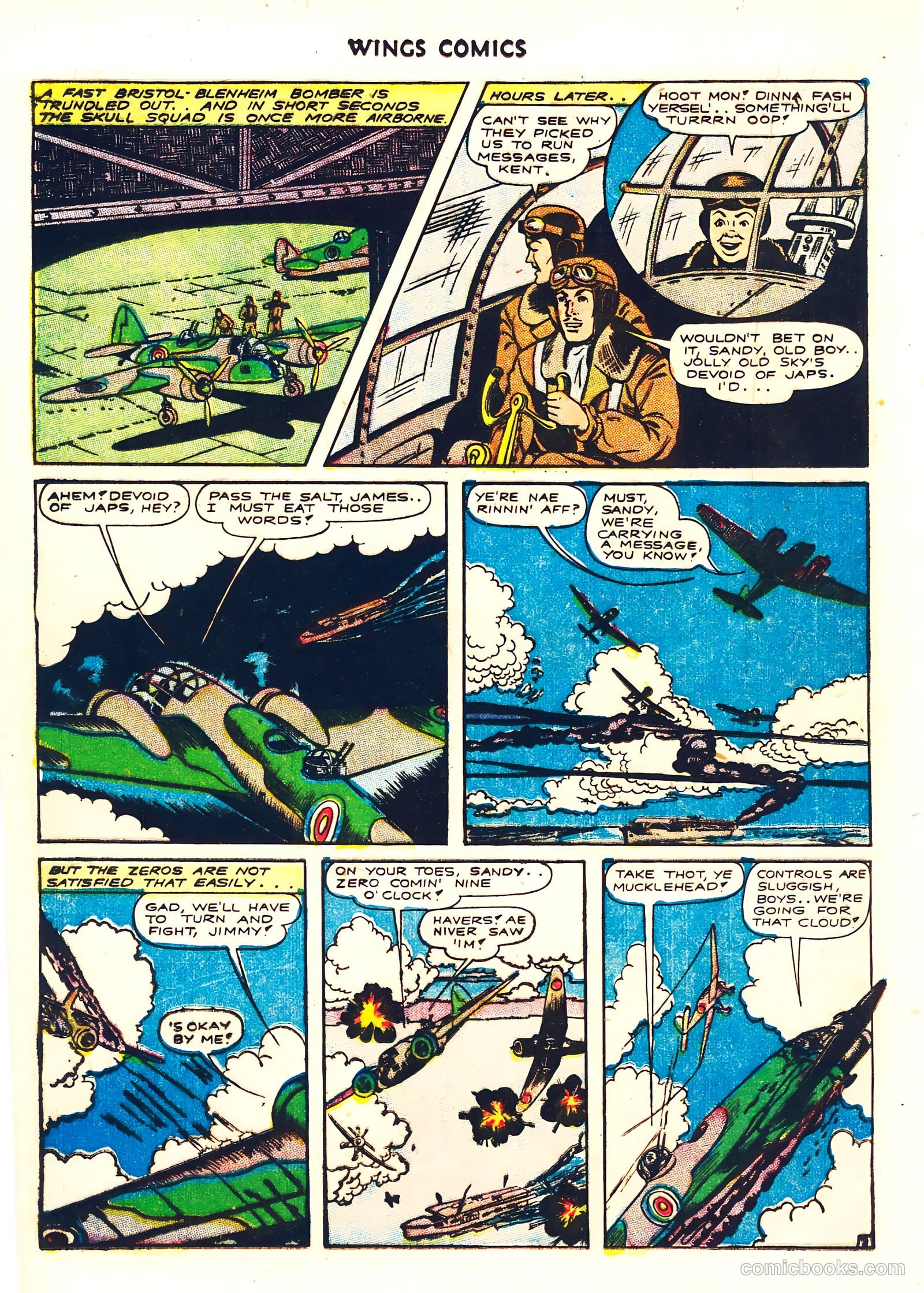 Wings Comics #41 (1944) — page 36 of 60