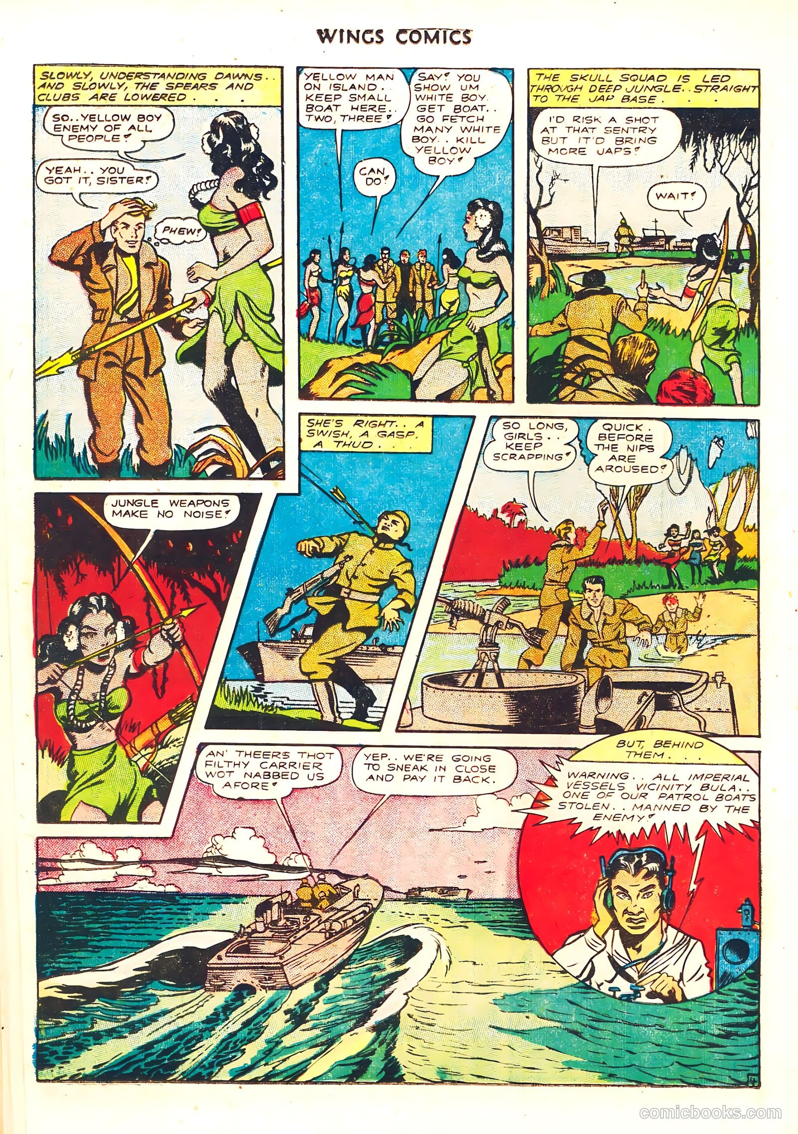 Wings Comics #41 (1944) — page 38 of 60