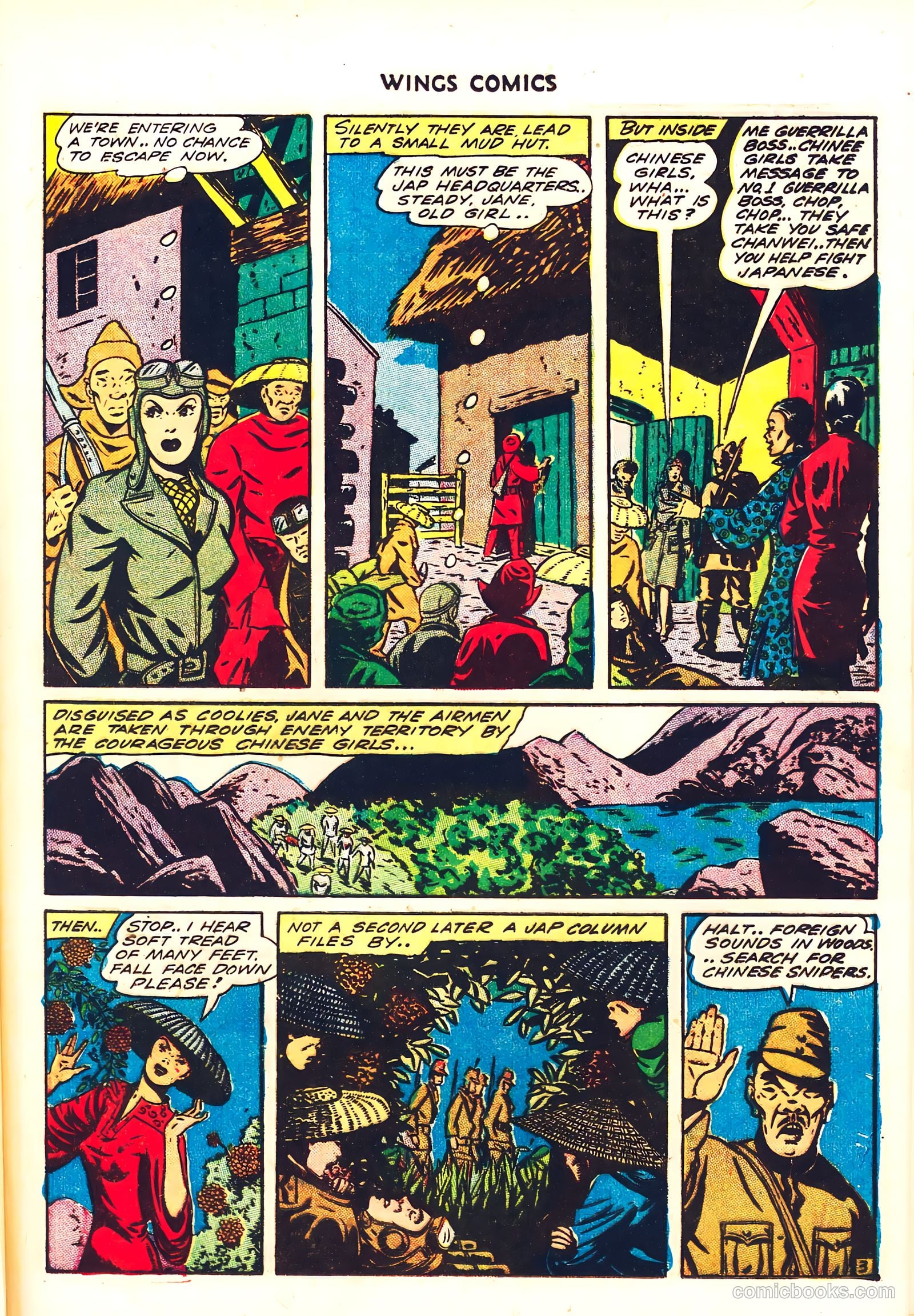 Wings Comics #41 (1944) — page 45 of 60