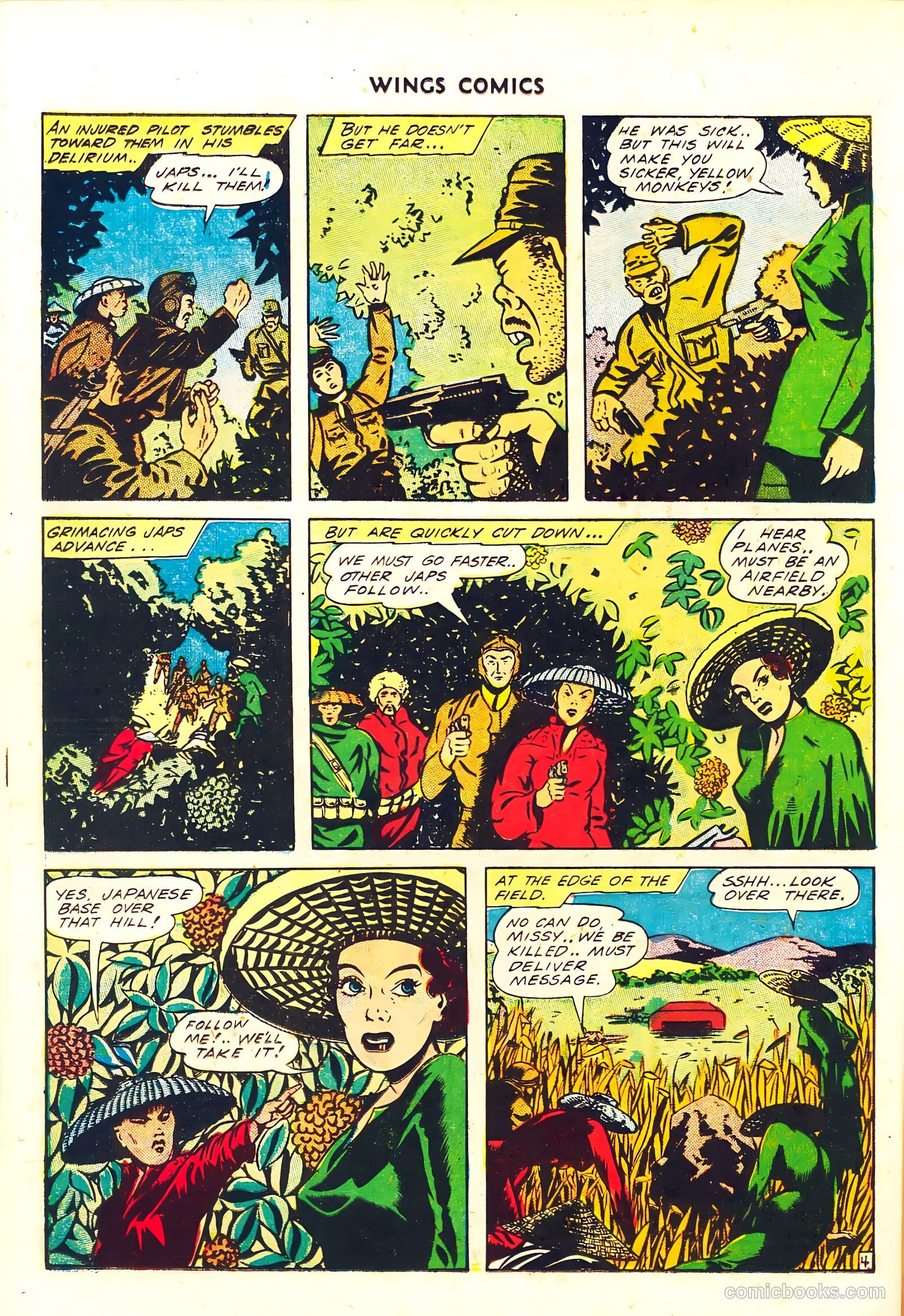 Wings Comics #41 (1944) — page 46 of 60