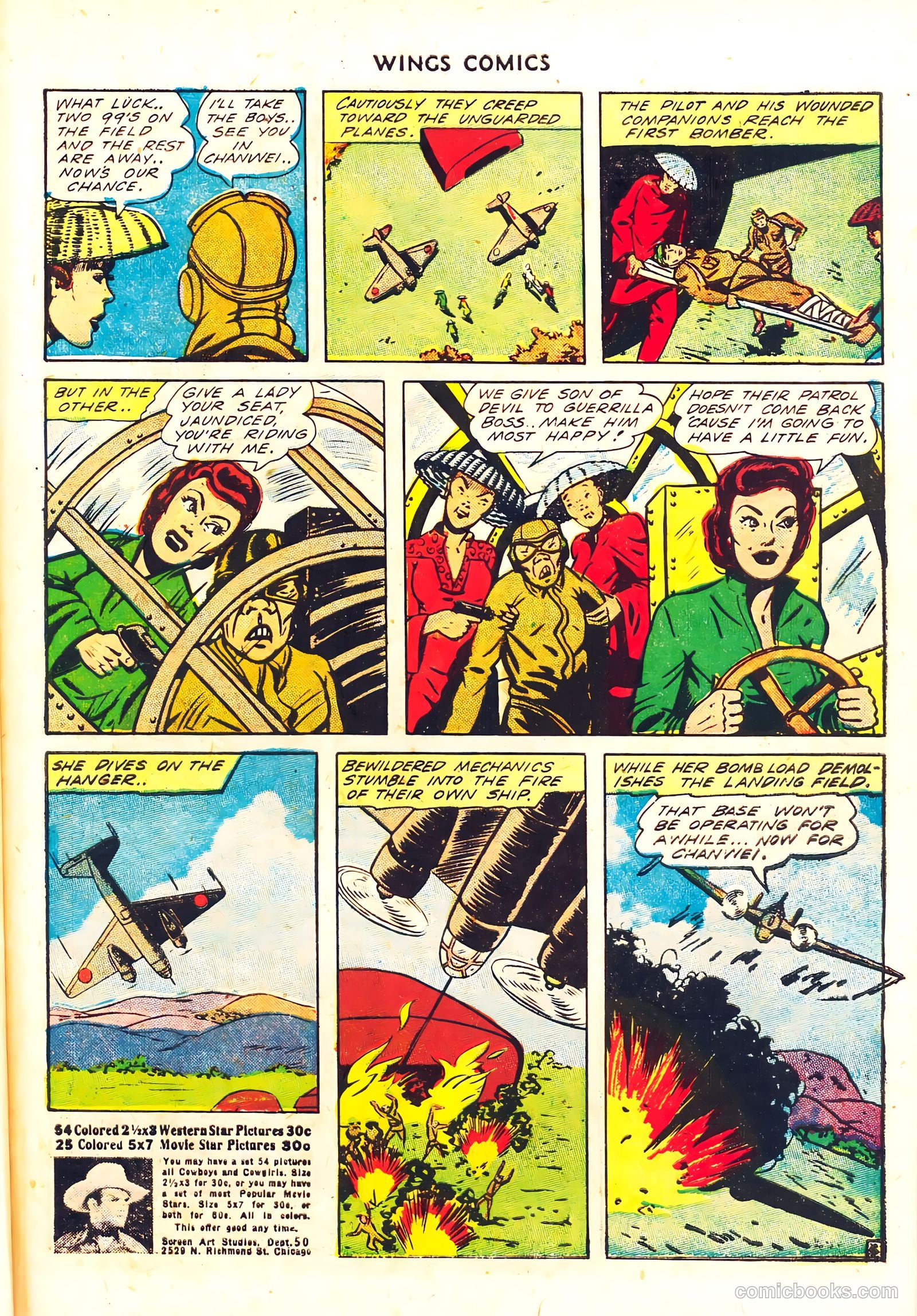 Wings Comics #41 (1944) — page 47 of 60