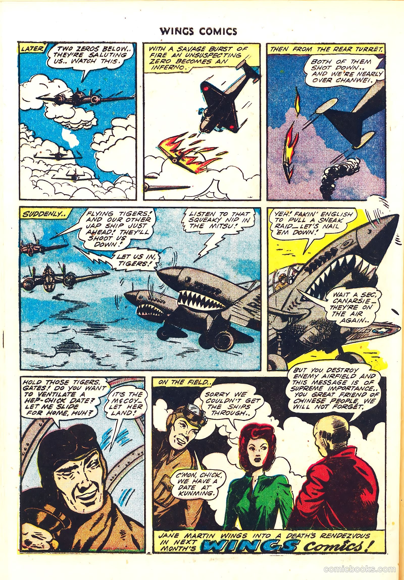 Wings Comics #41 (1944) — page 48 of 60